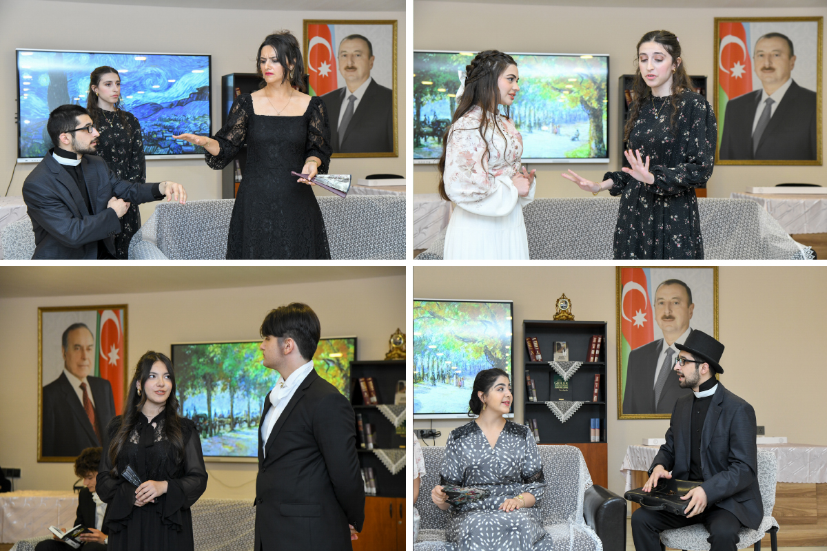 BMU tələbələrinin ifasında “Qürur və qərəz” tamaşası nümayiş olunub