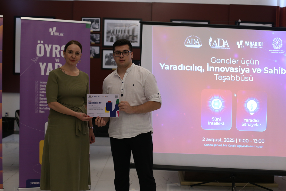 Bölgə gənclərinin rəqəmsal və süni intellekt savadlılığı artırılır