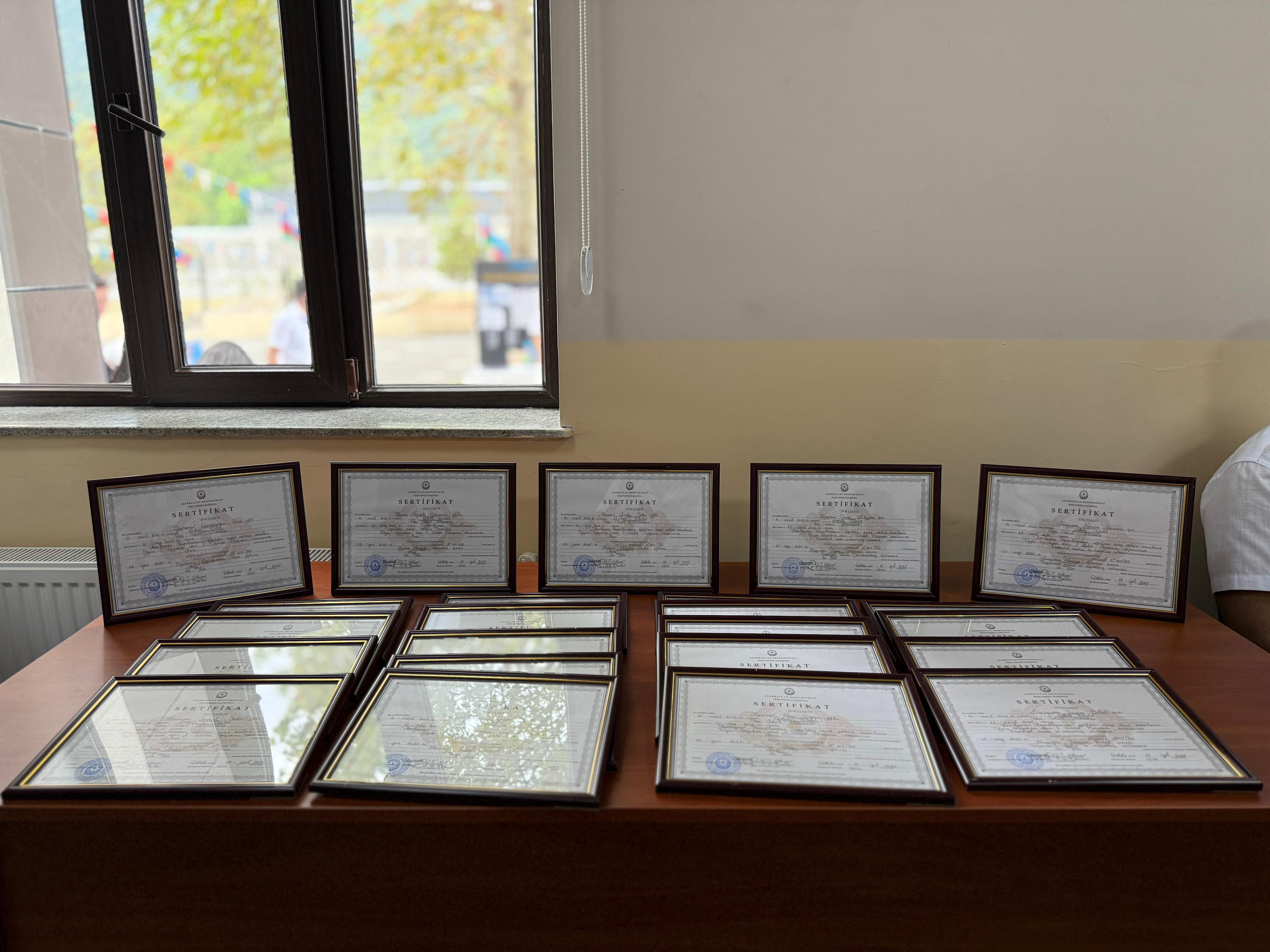 “Böyük Qayıdış” üçün növbəti təlimlər başa çatdı – 23 nəfər peşə sertifikatı aldı