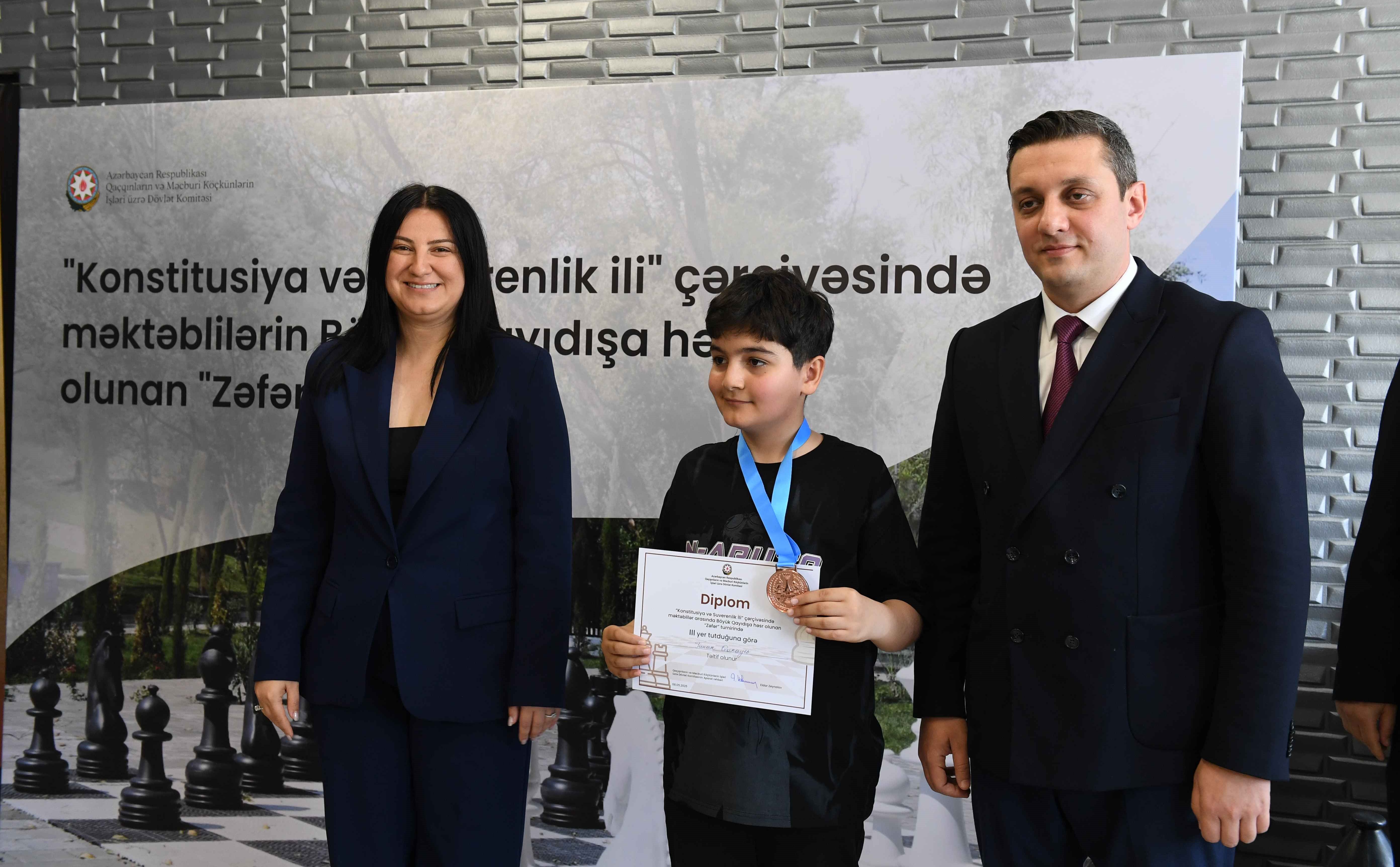 Böyük Qayıdışa həsr olunmuş “Zəfər” şahmat turniri keçirilib