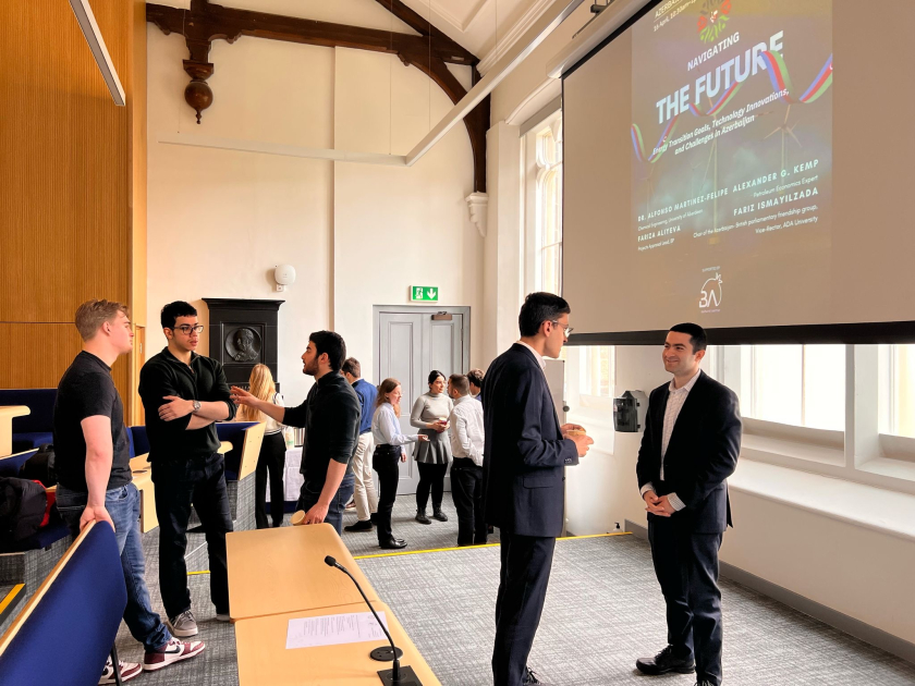 Britaniyanın Aberdin Universitetində ölkəmizlə bağlı tədbir keçirilib