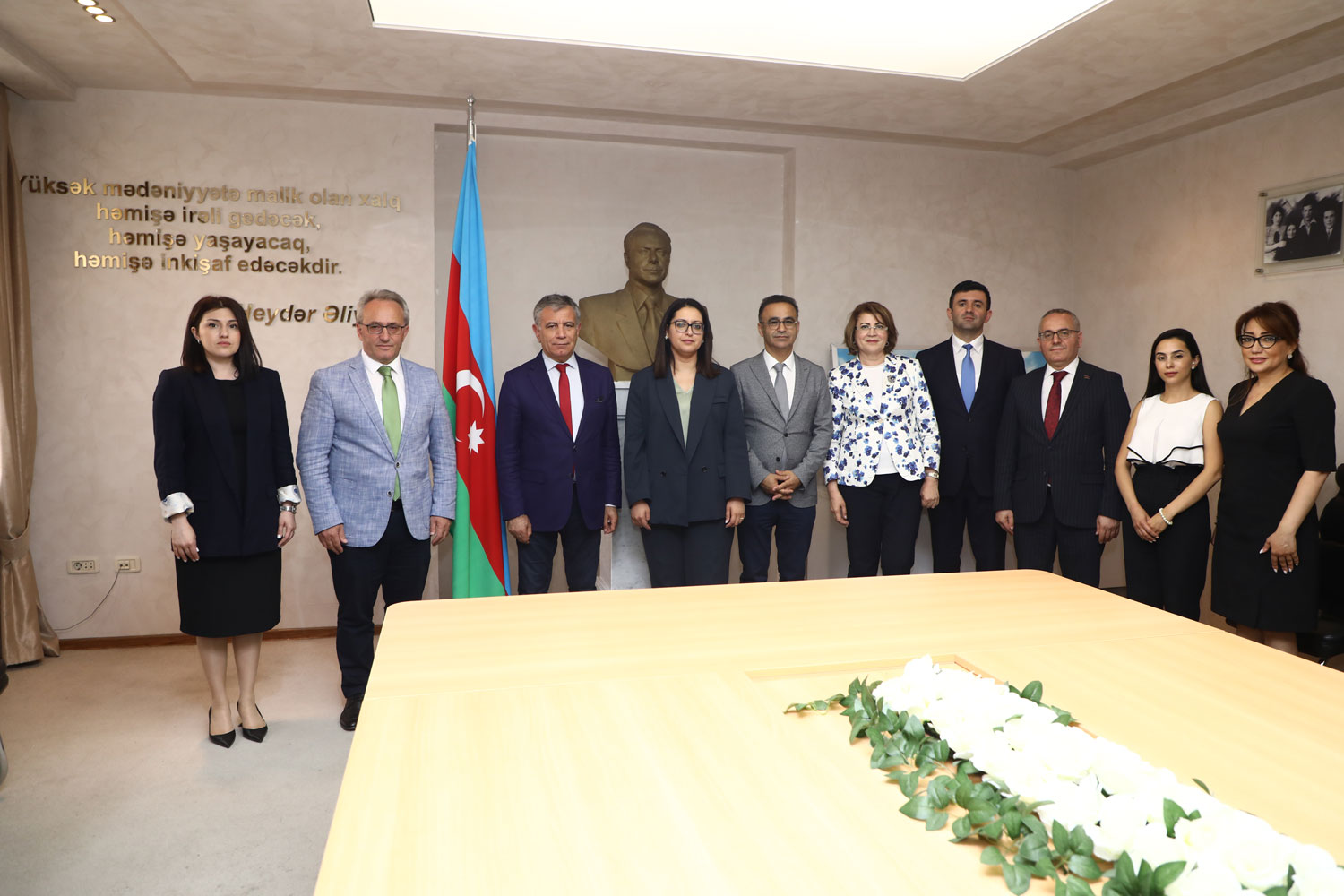 BŞTİ müdiri Türkiyənin Milli Təhsil Nazirliyinin nümayəndə heyəti ilə görüşüb