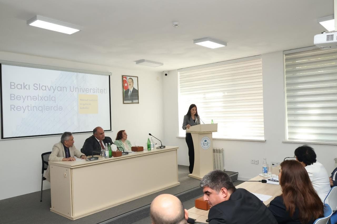 BSU-da Elmi Şura iclası keçirilib