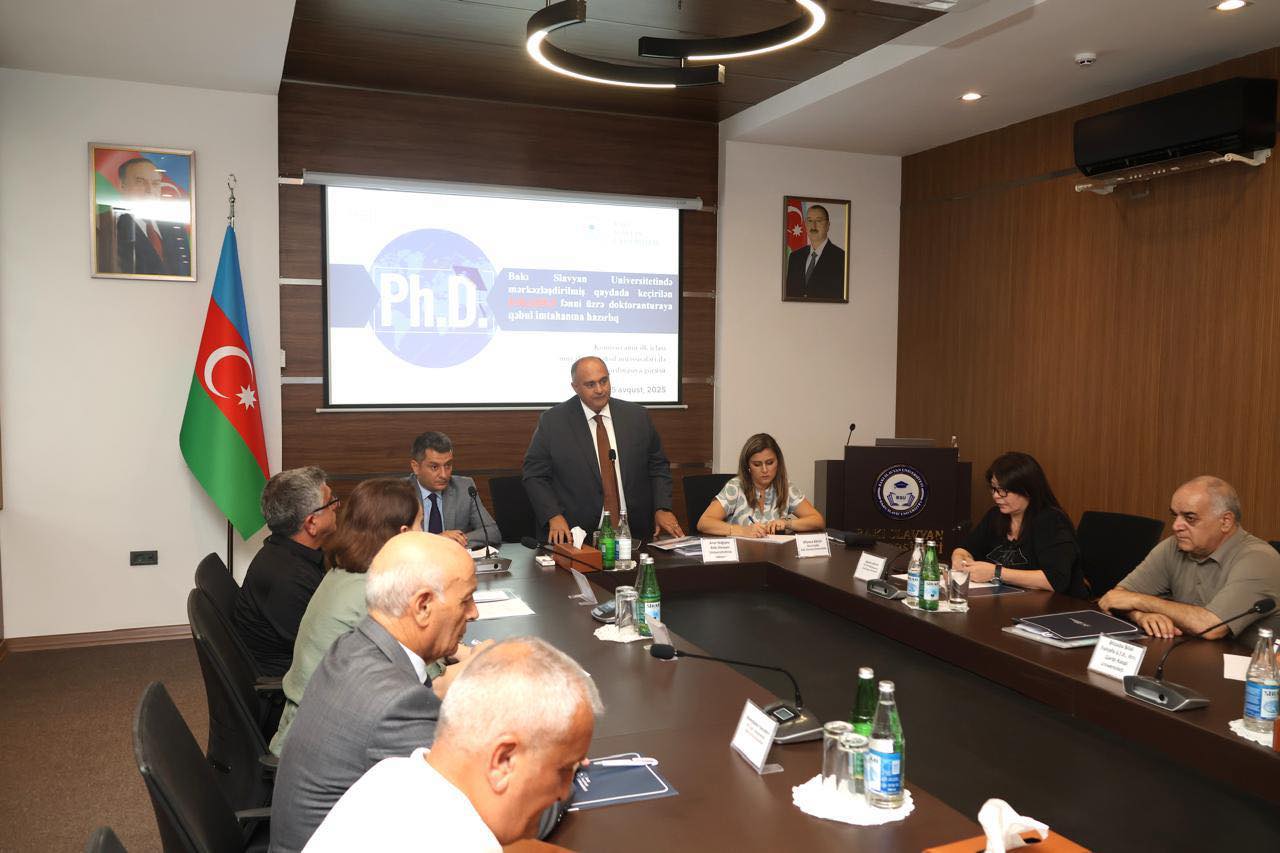 BSU-da fəlsəfə üzrə doktorantura imtahanı ilə bağlı koordinasiya görüşü keçirilib 