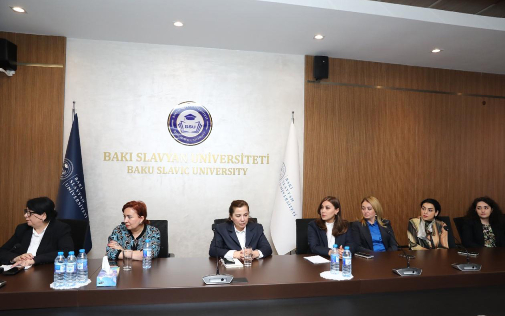 BSU-da xarici ekspertlərlə görüş keçirilib 