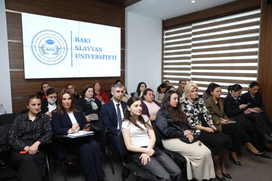 BSU-da xarici ekspertlərlə görüş keçirilib