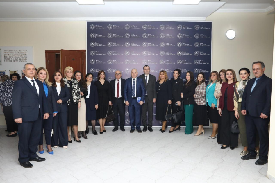 BSU-da xarici ekspertlərlə görüş keçirilib