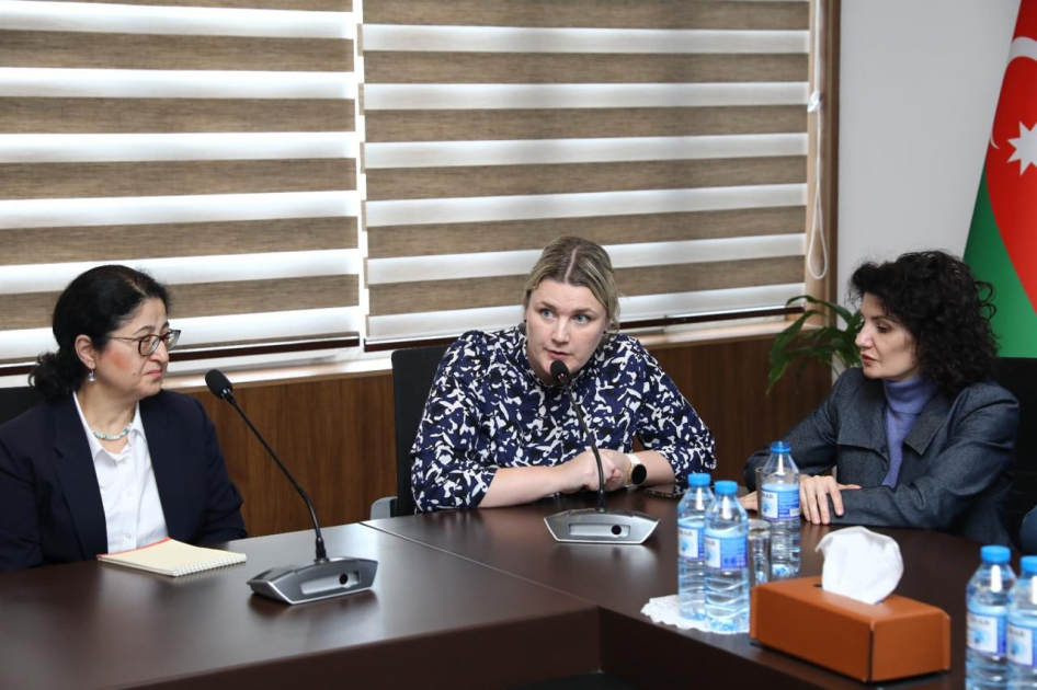 BSU-da xarici ekspertlərlə görüş keçirilib