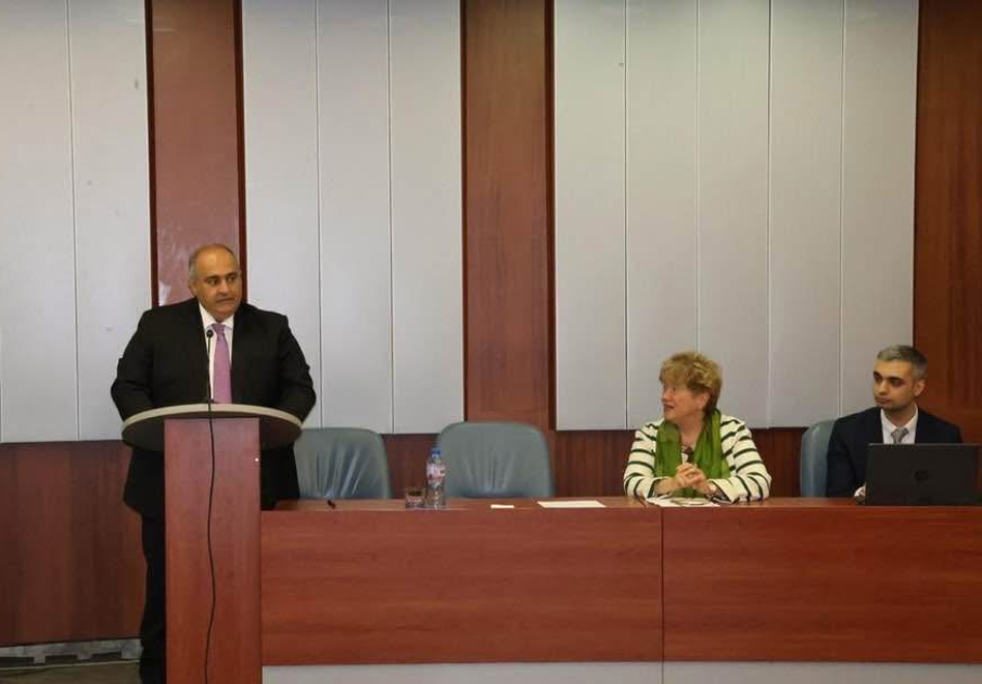 BSU-nun rektoru Sofiya Universitetində çıxış edib 