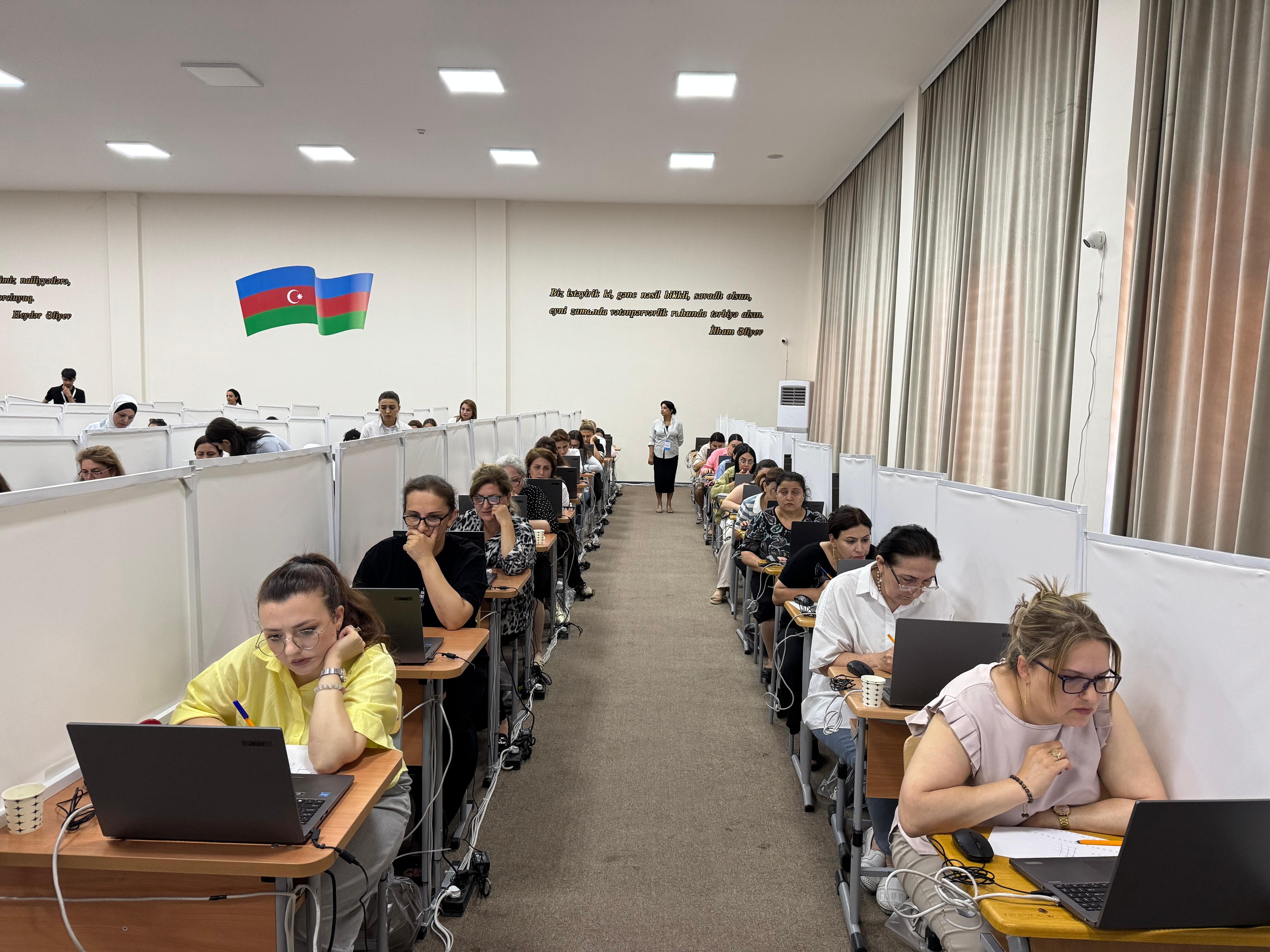 Bu gün müəllimlərin sertifikatlaşdırılması imtahanının ikinci günüdür

