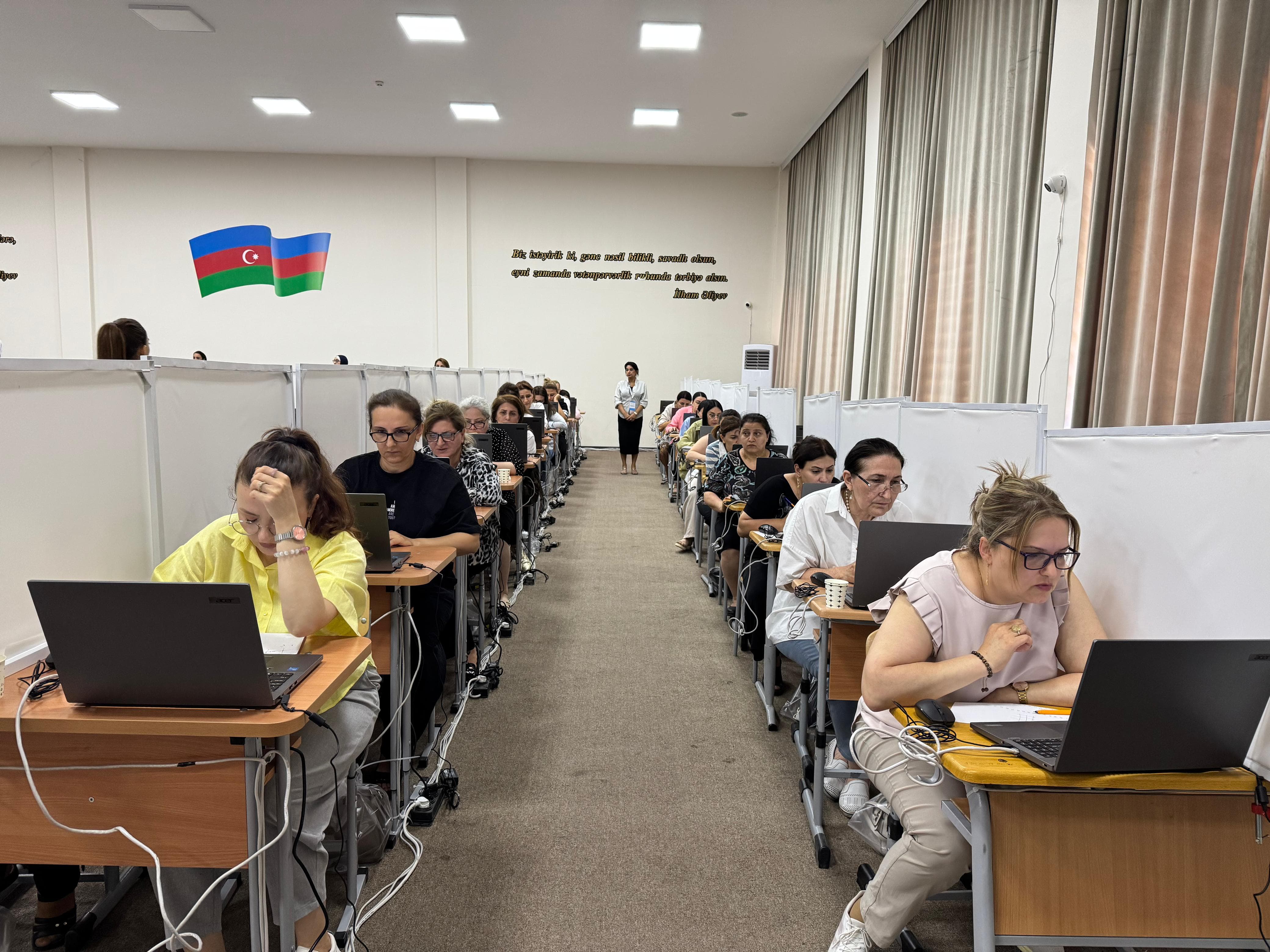 Bu gün müəllimlərin sertifikatlaşdırılması imtahanının ikinci günüdür

