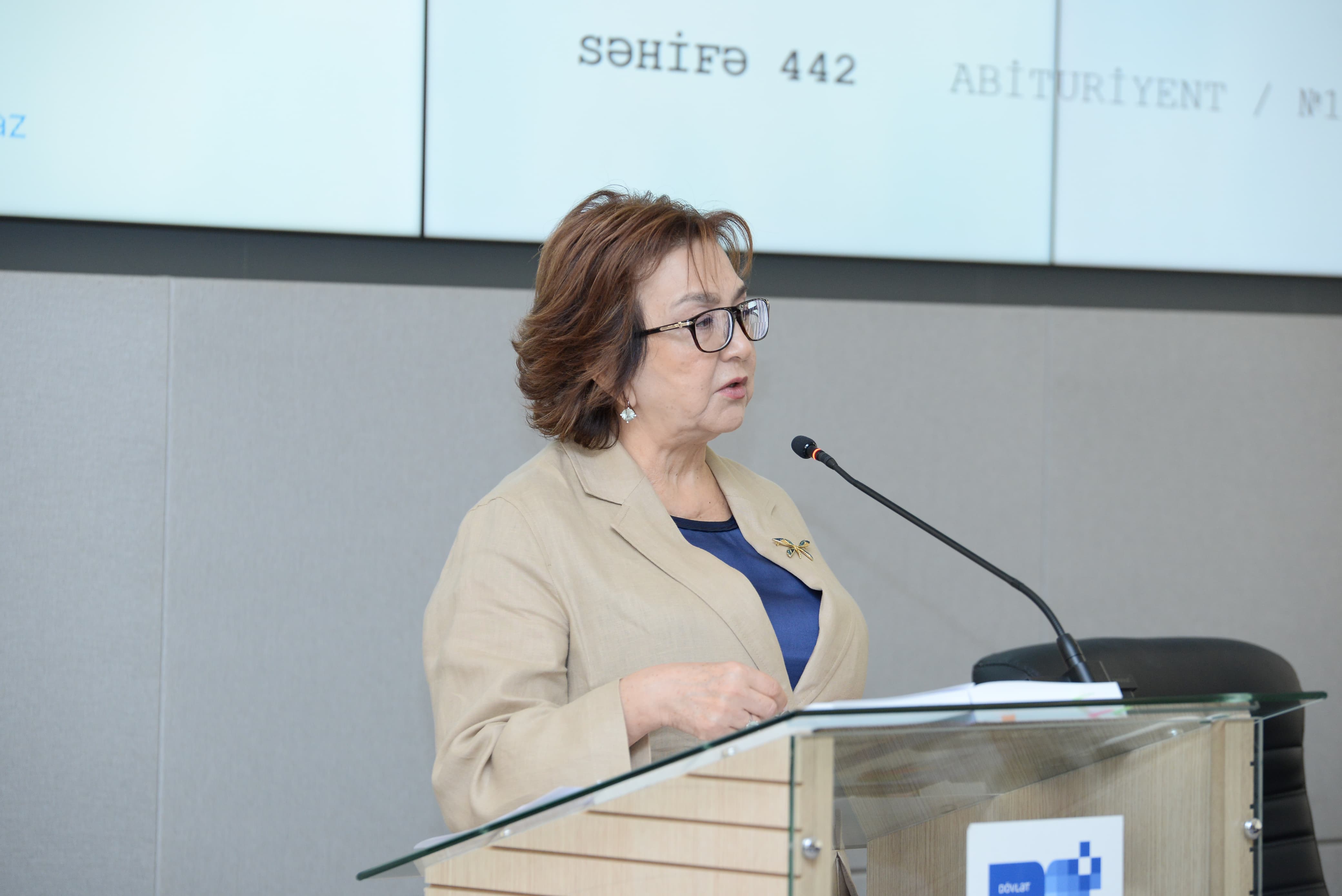 Buraxılış imtahanında zəif nəticə göstərənlərin faizi əhəmiyyətli dərəcədə azalıb – Məleykə Abbaszadə 