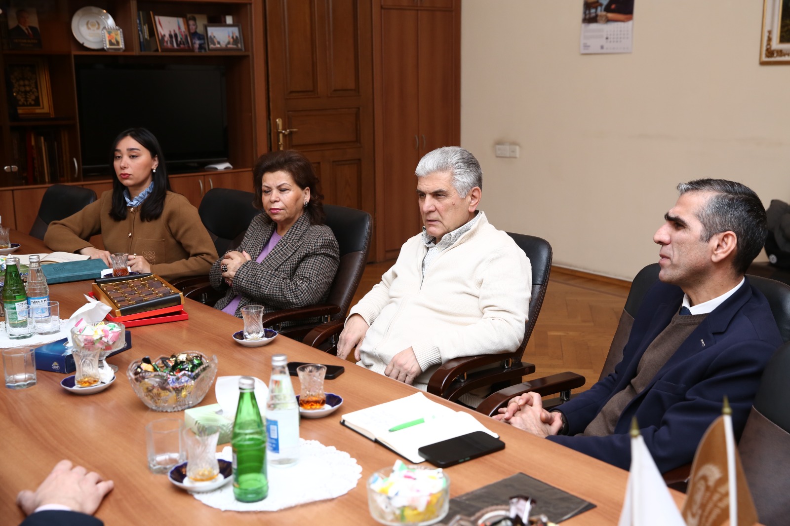 Çankaya Universitetinin prorektoru ADPU-da olub