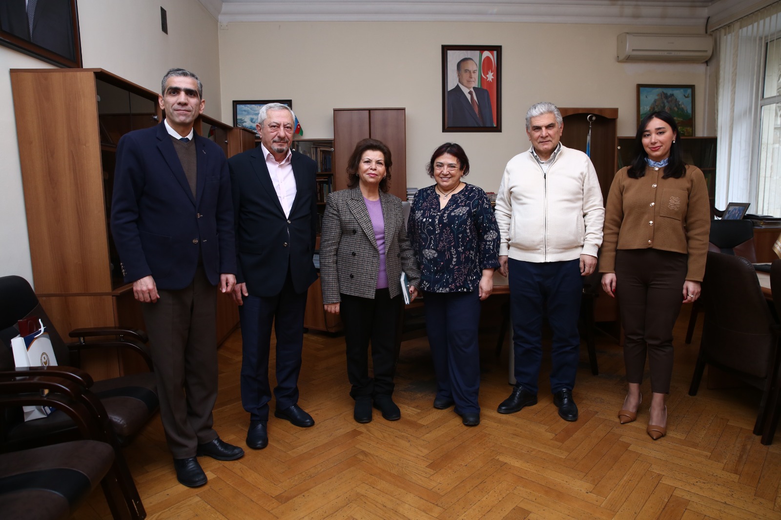 Çankaya Universitetinin prorektoru ADPU-da olub