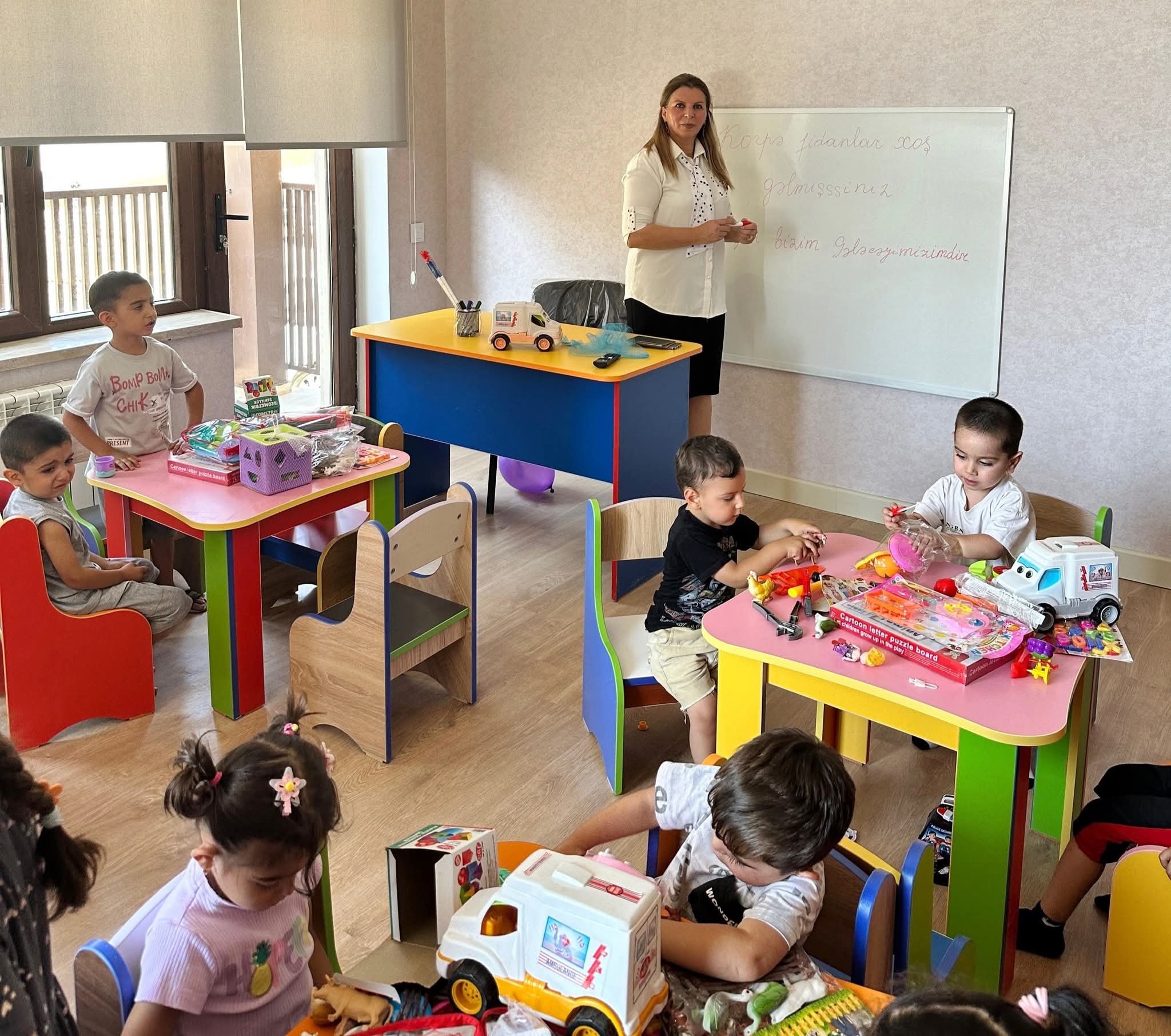 Cəbrayıl şəhəri körpələr evi-uşaq bağçası fəaliyyətə başlayıb