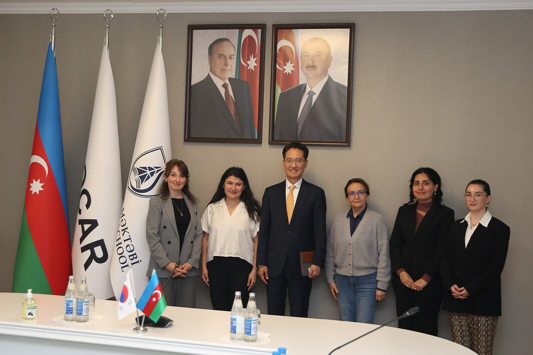 Cənubi Koreyadan tələbələrin BANM-də təhsil alması üçün fikir mübadiləsi aparılıb 