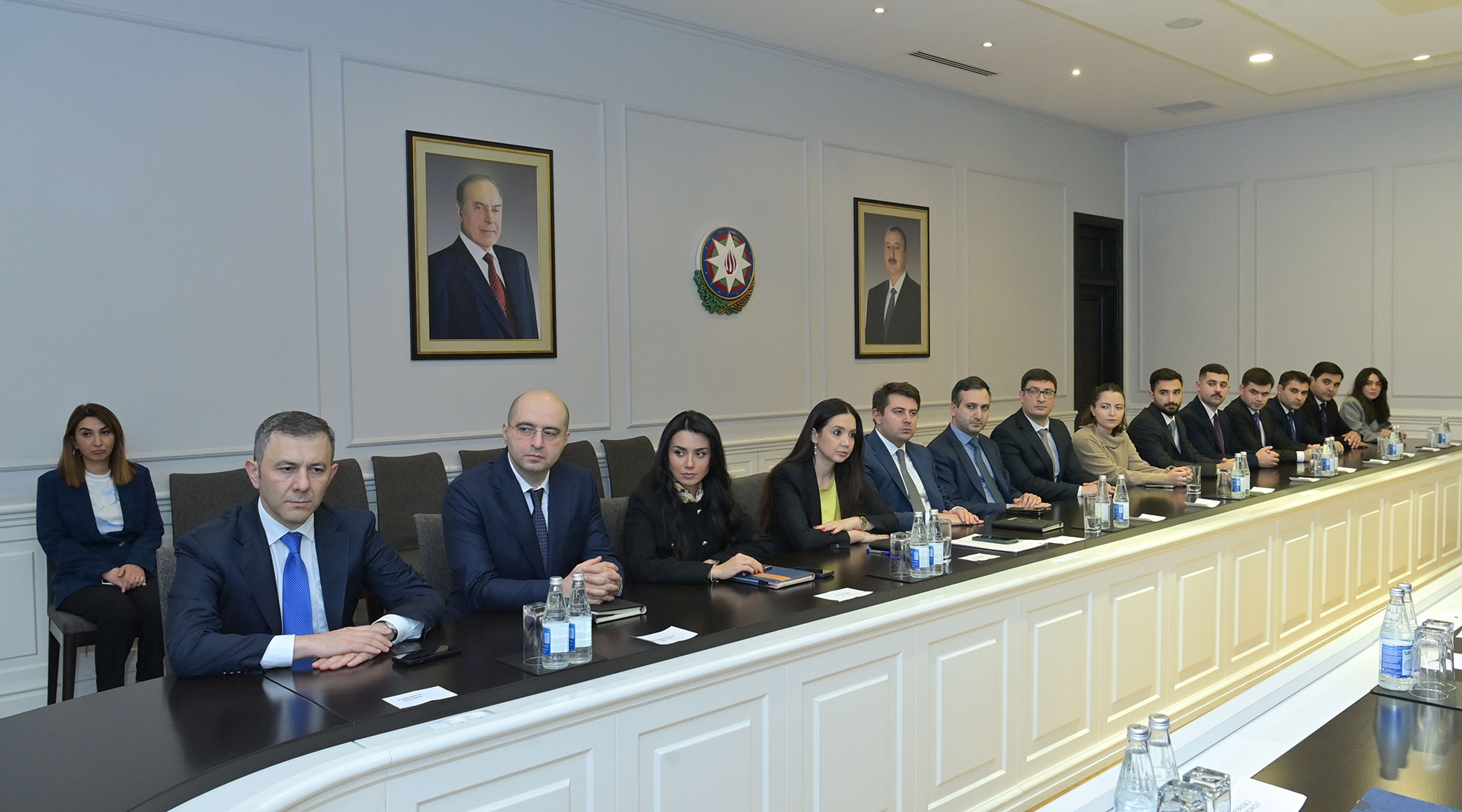 COP29-da fəal iştirakına görə təltif olunmuş əməkdaşlarla görüş keçirilib