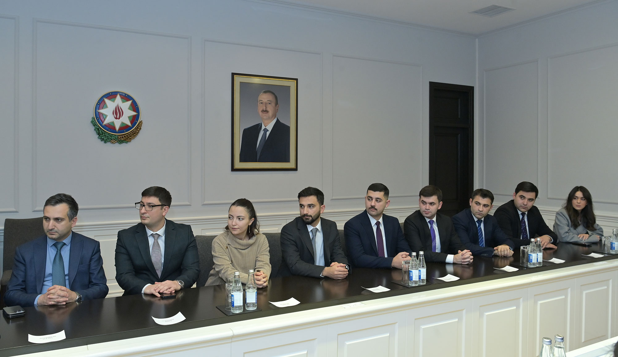 COP29-da fəal iştirakına görə təltif olunmuş əməkdaşlarla görüş keçirilib