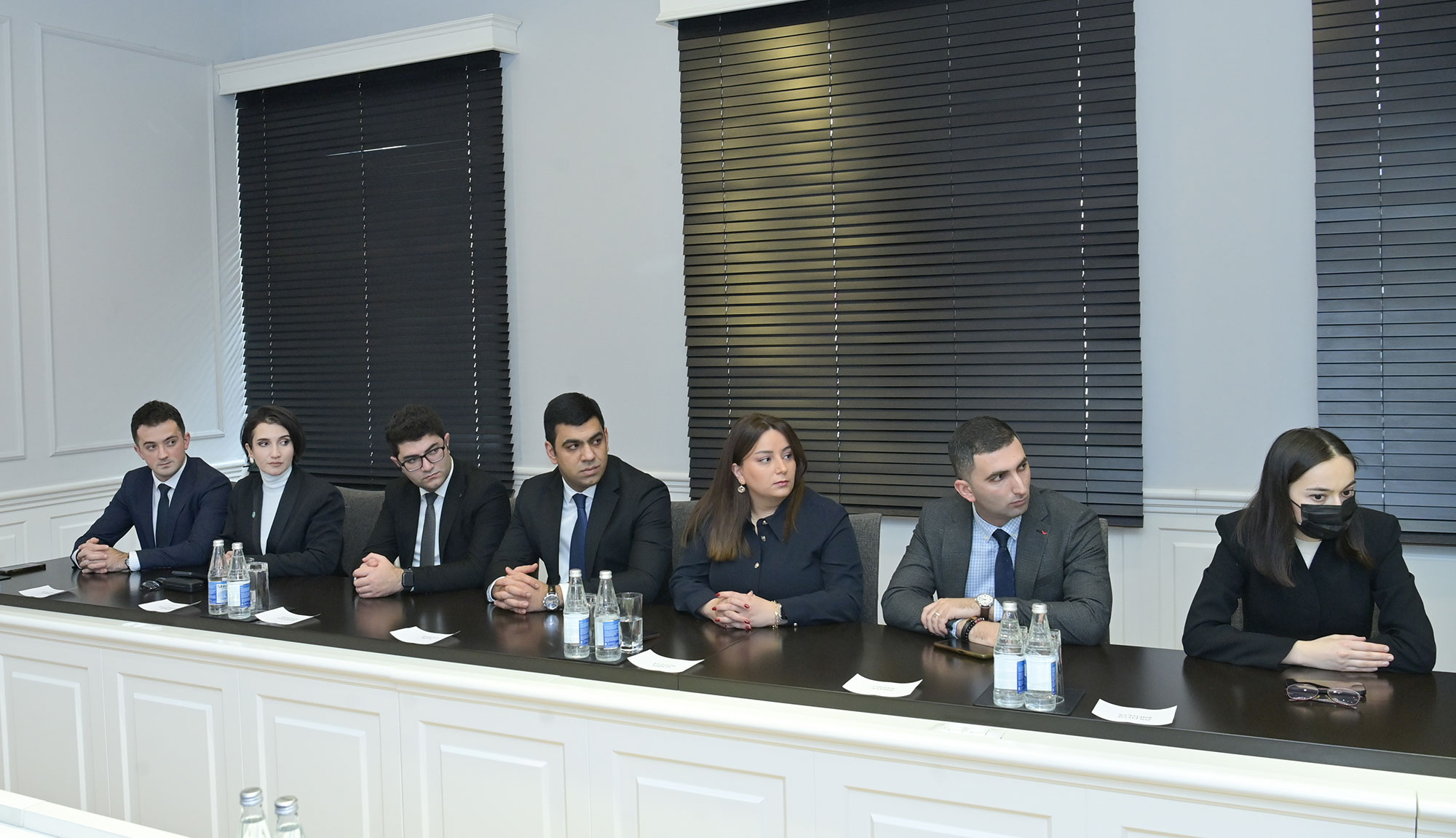 COP29-da fəal iştirakına görə təltif olunmuş əməkdaşlarla görüş keçirilib