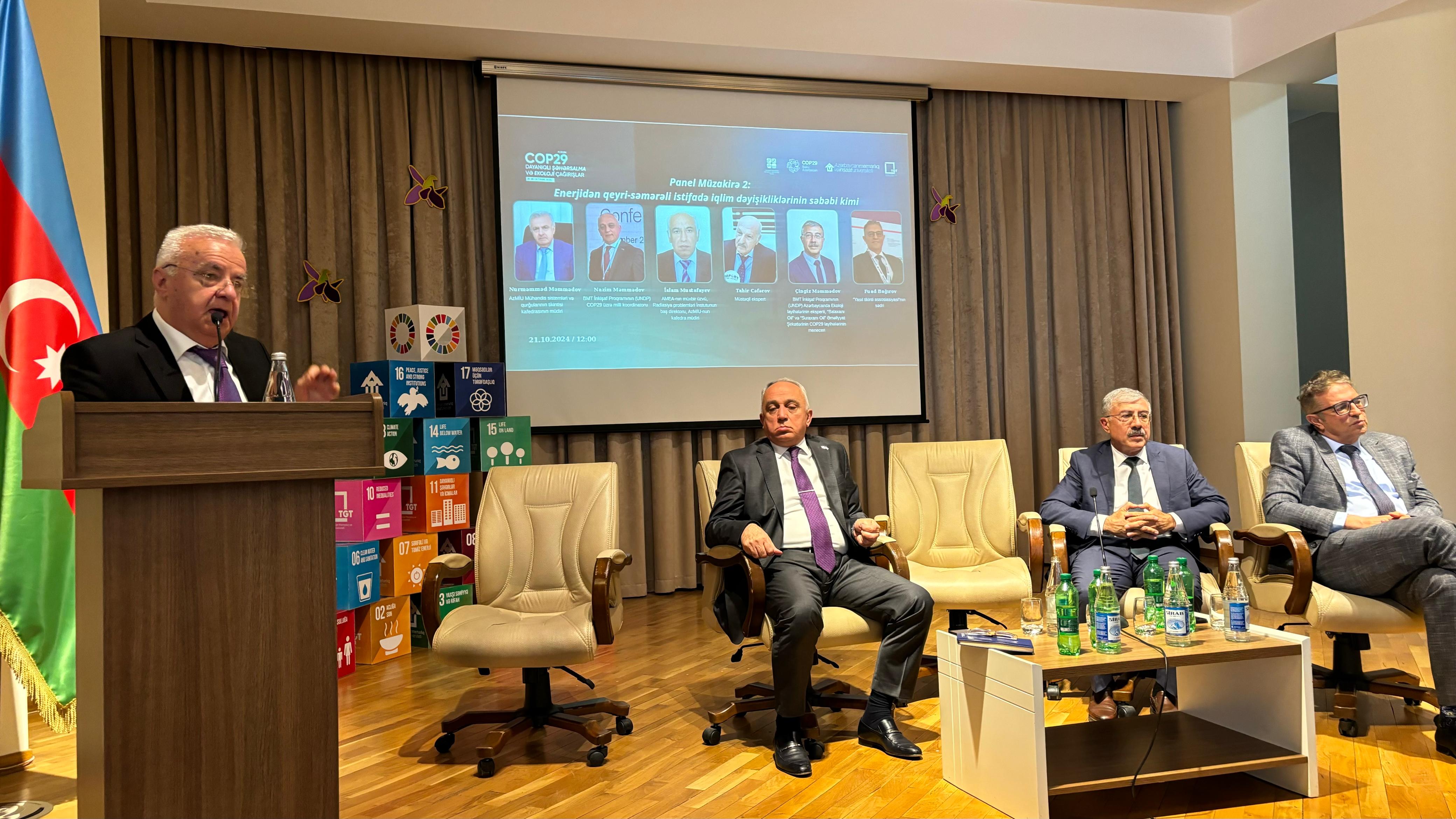 “COP29: Dayanıqlı Şəhərsalma və Ekoloji Çağırışlar” forumu uğurla yekunlaşıb