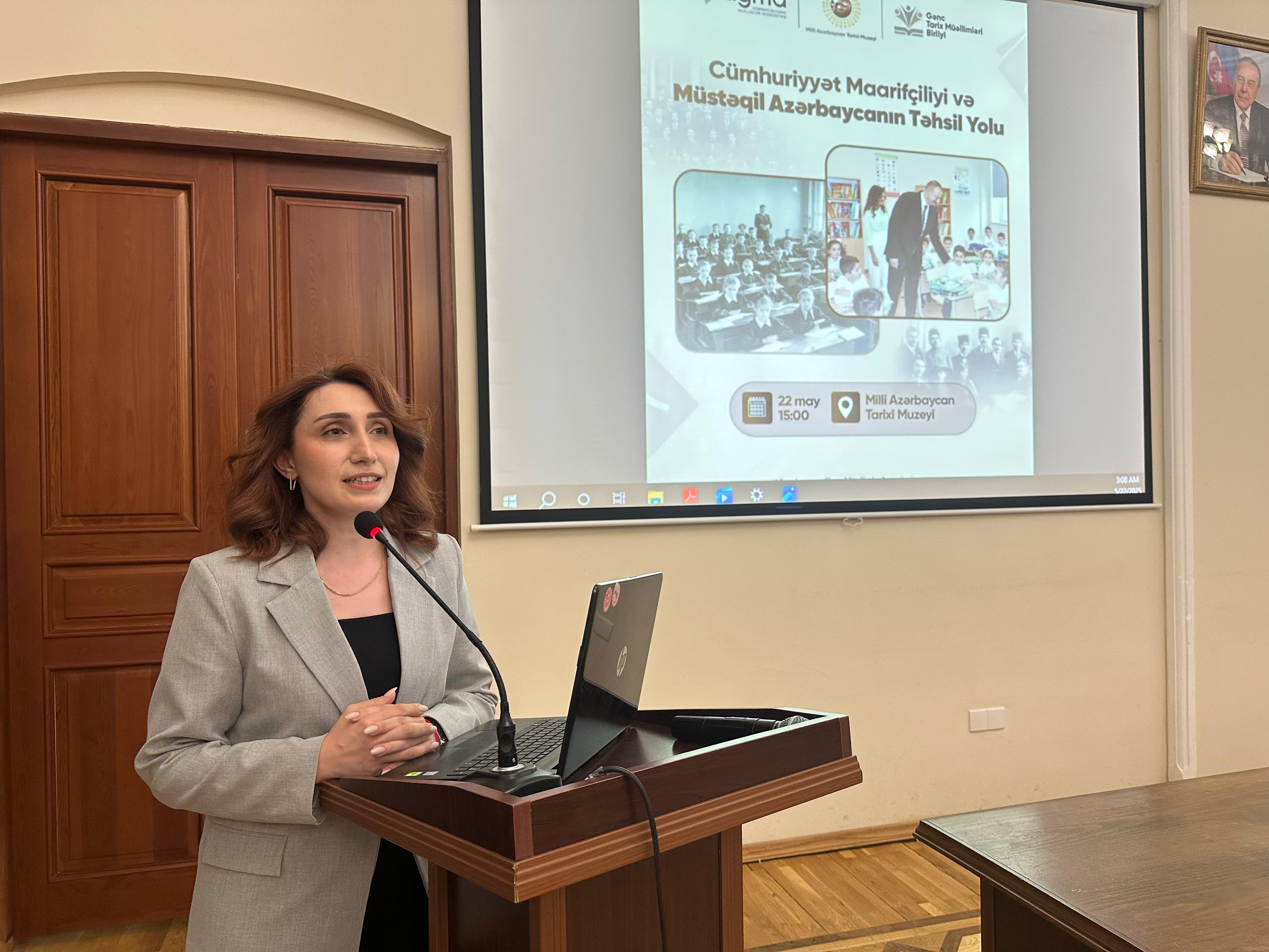 “Cümhuriyyət Maarifçiliyi və Müstəqil Azərbaycanın Təhsil Yolu” adlı tədbir keçirilib