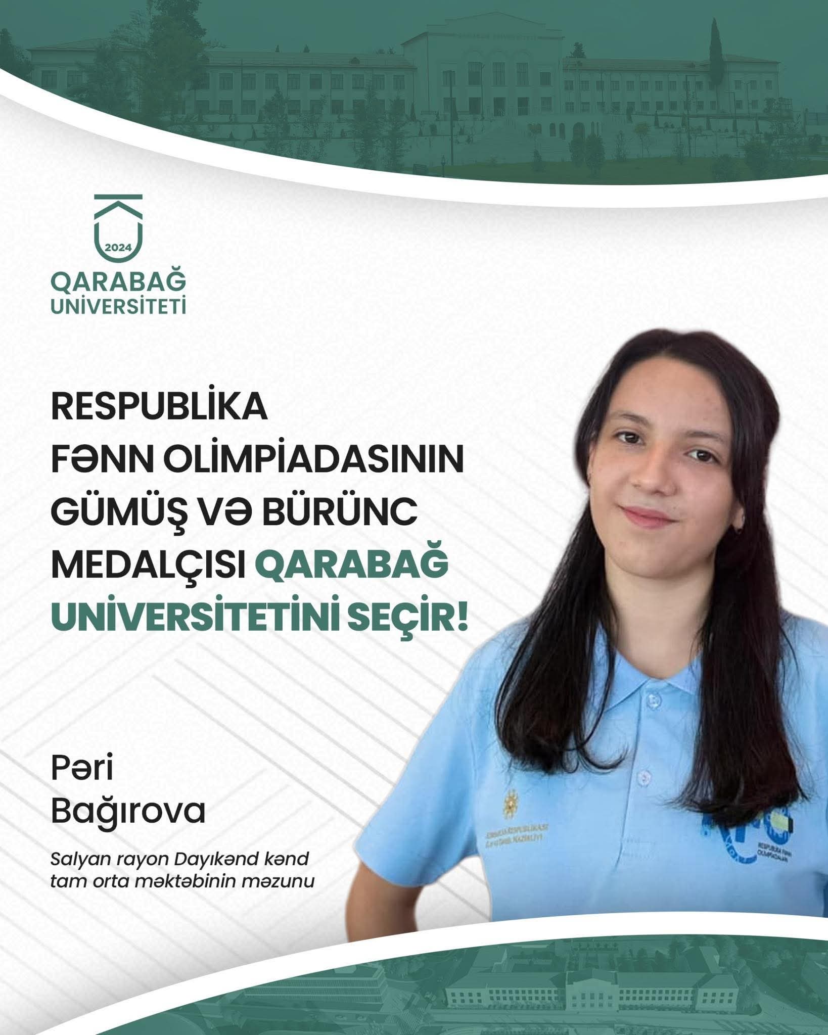 Daha 3 RFO qalibi Qarabağ Universitetində təhsil alacaq 