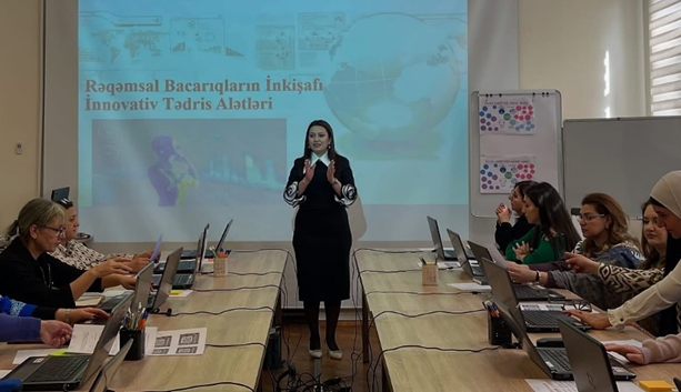 Dərsləri daha innovativ yolla keçmək istəyirsənsə … - Müəllimlərə yeni bacarıqlar aşılanır 