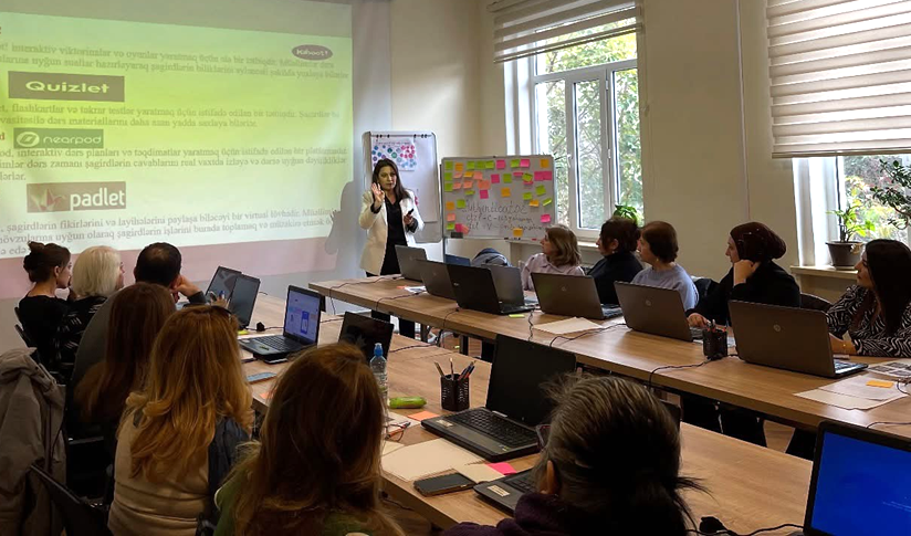 Dərsləri daha innovativ yolla keçmək istəyirsənsə … - Müəllimlərə yeni bacarıqlar aşılanır