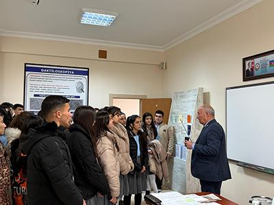 Dəstə kənd tam orta məktəbinin şagirdləri NDU-da olublar