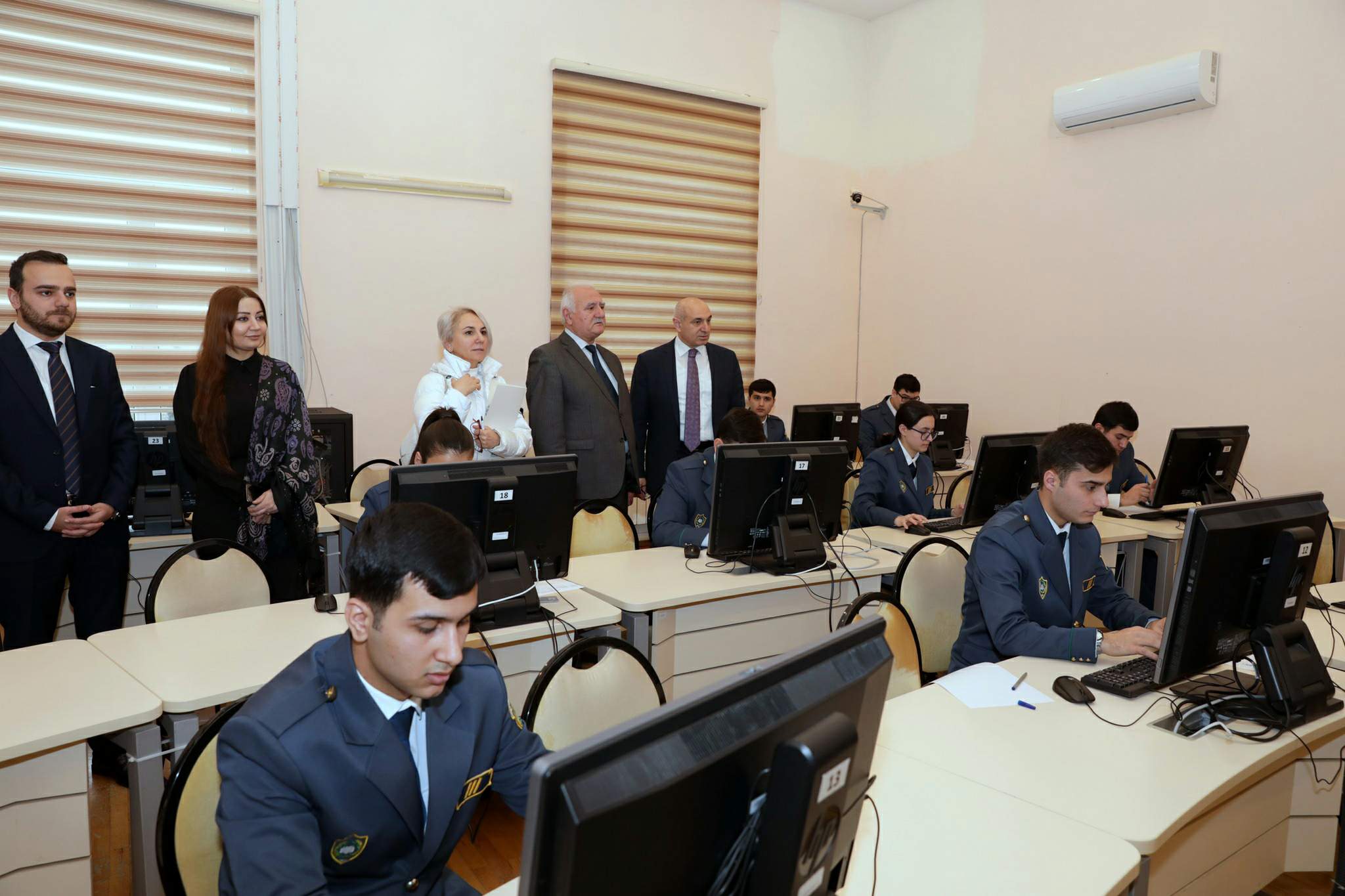 Dövlət Gömrük Komitəsinin Akademiyasında imtahan sessiyası izlənilib 