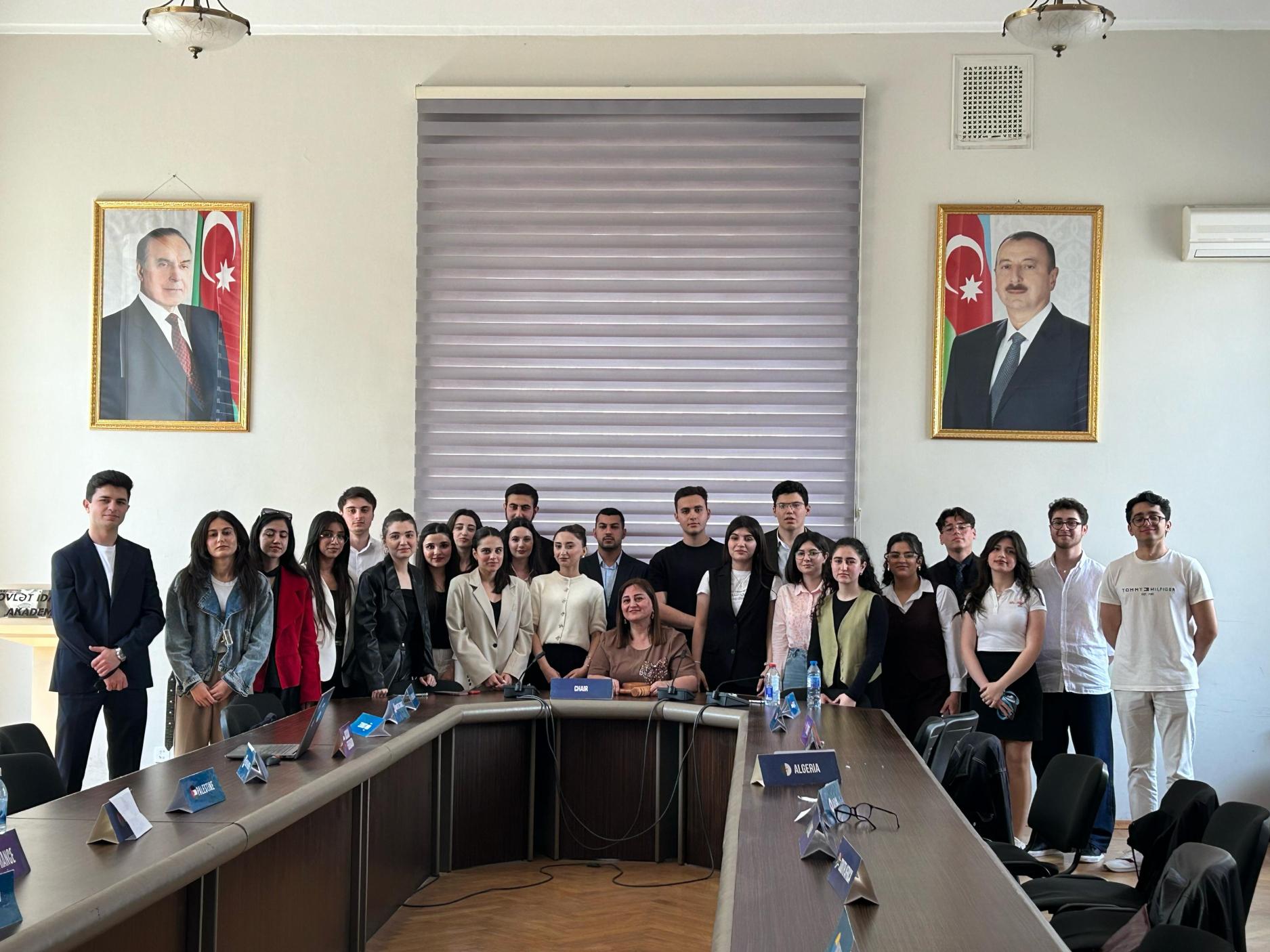 Dövlət İdarəçilik Akademiyasında II MUN Simulyasiya Konfransı baş tutub 