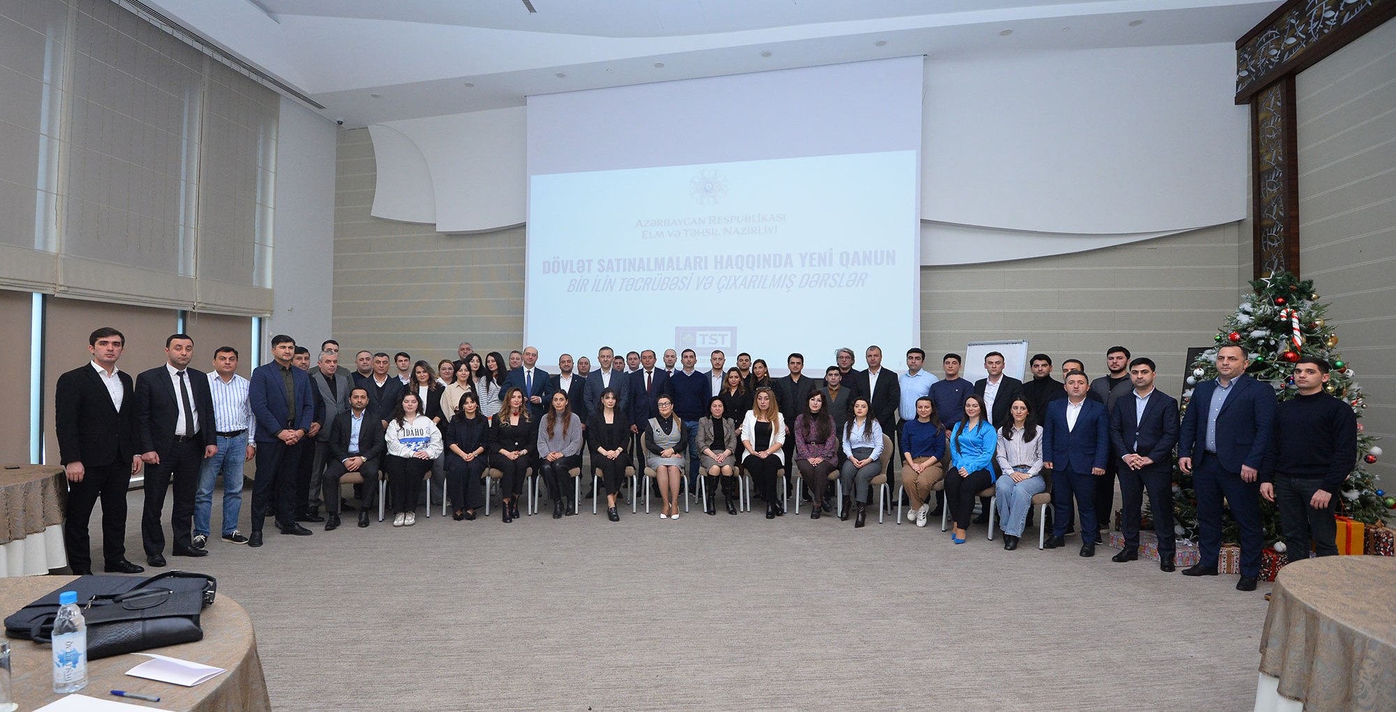 "Dövlət satınalmaları haqqında yeni qanun: bir ilin təcrübəsi və çıxarılmış dərslər" mövzusunda təlim keçirilib