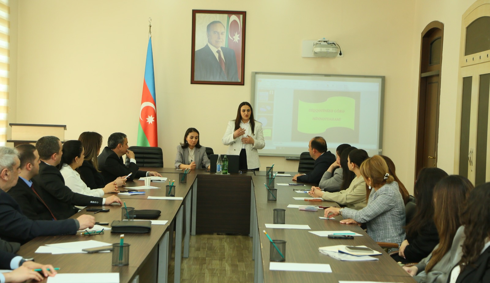 Ədliyyə Akademiyasında Elm və Təhsil Nazirliyinin əməkdaşları üçün təlim keçirilib 