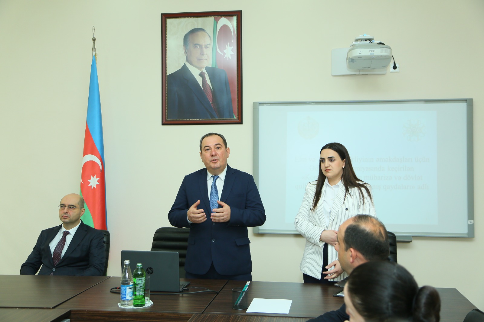 Ədliyyə Akademiyasında Elm və Təhsil Nazirliyinin əməkdaşları üçün təlim keçirilib