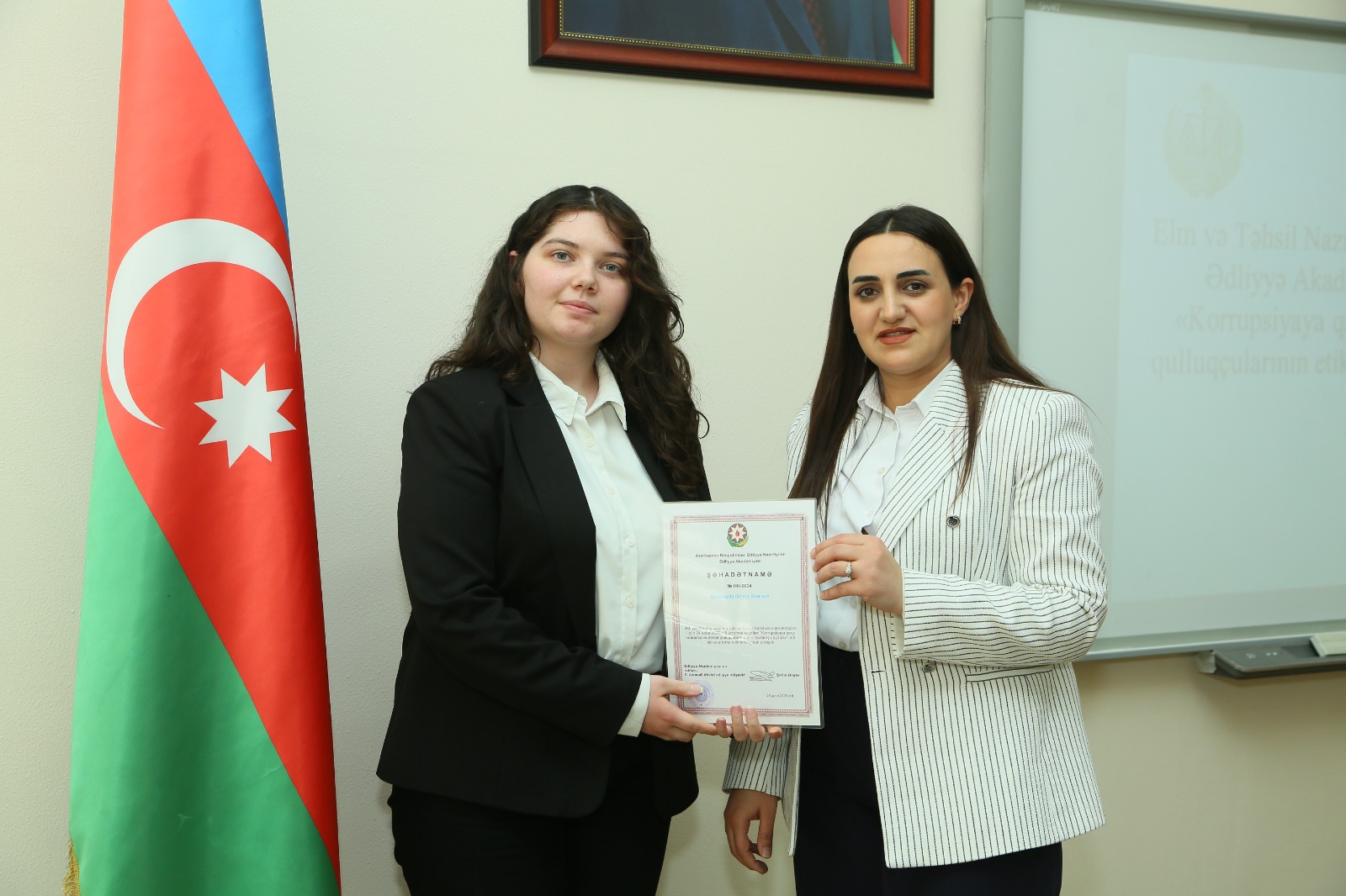 Ədliyyə Akademiyasında Elm və Təhsil Nazirliyinin əməkdaşları üçün təlim keçirilib