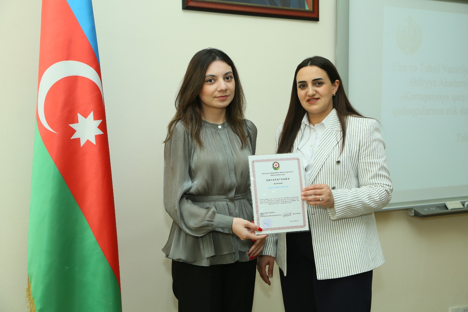 Ədliyyə Akademiyasında Elm və Təhsil Nazirliyinin əməkdaşları üçün təlim keçirilib