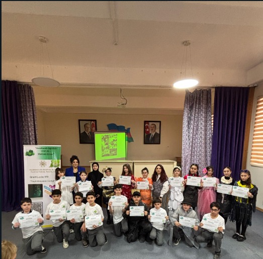 "Ekomühəndis şagirdlərin COP29 məktəb zirvəsi" layihəsinin bağlanış tədbiri keçirilib