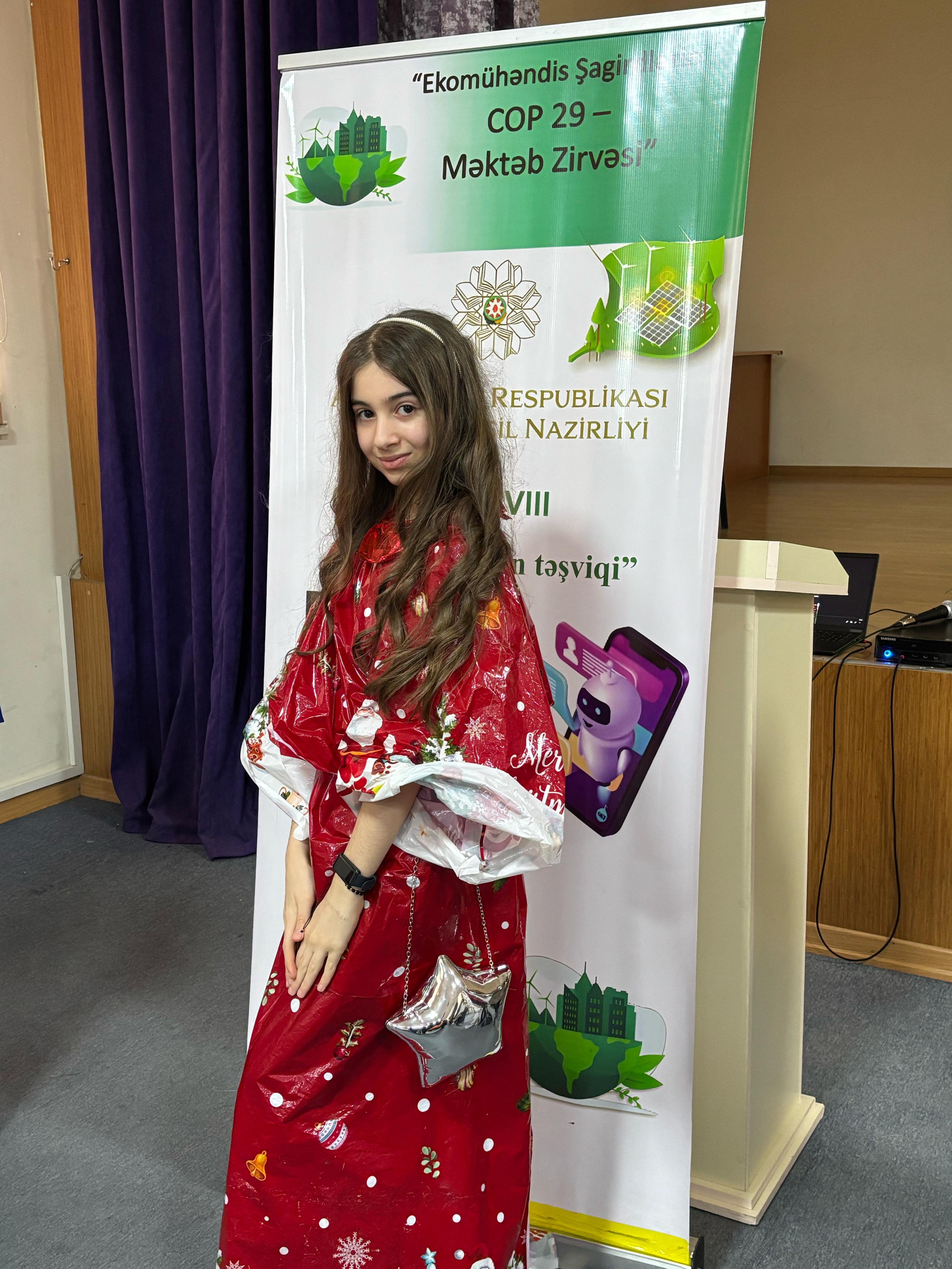 "Ekomühəndis şagirdlərin COP29 məktəb zirvəsi" layihəsinin bağlanış tədbiri keçirilib