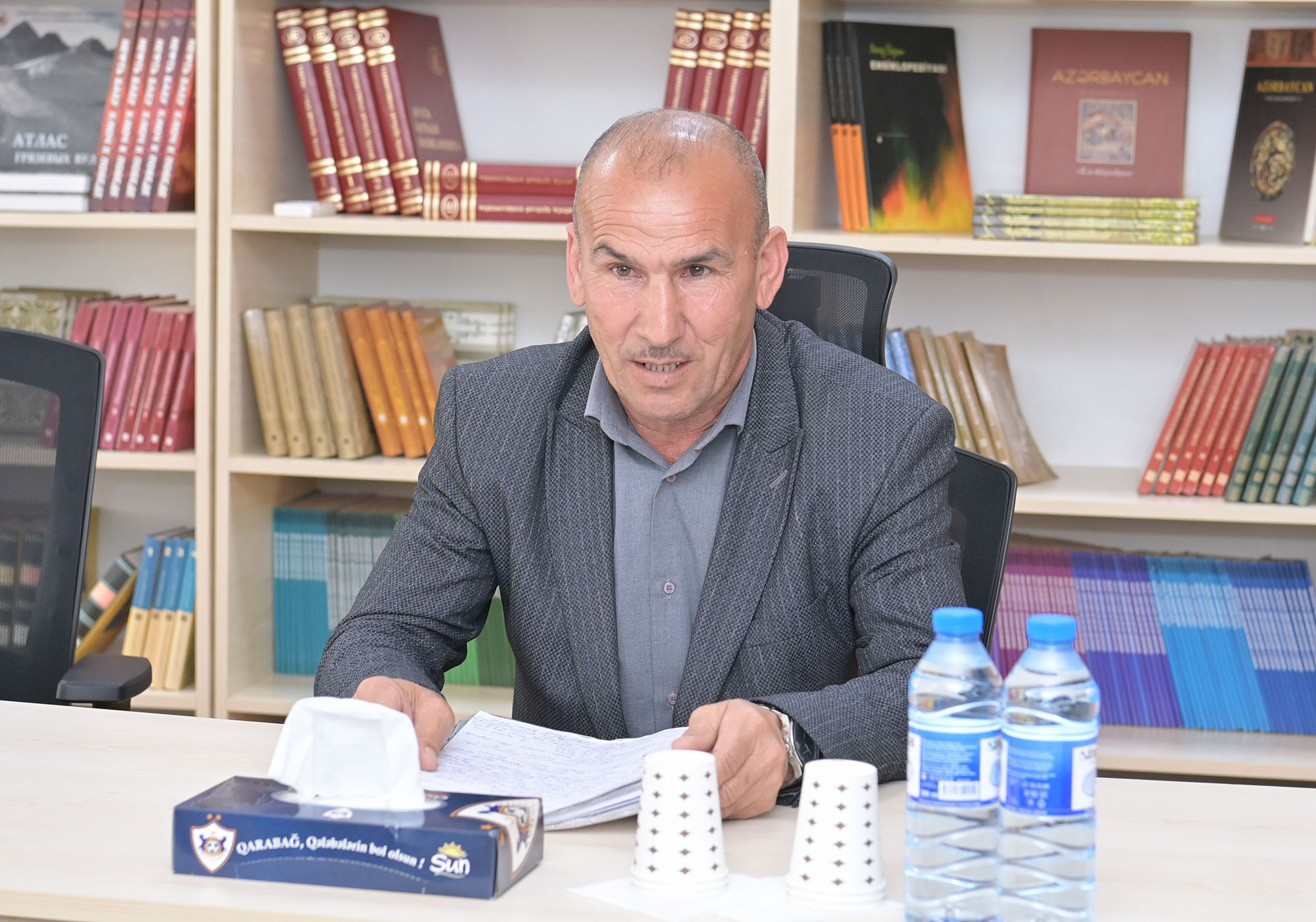 Elm və təhsil naziri Astarada vətəndaşları qəbul edib