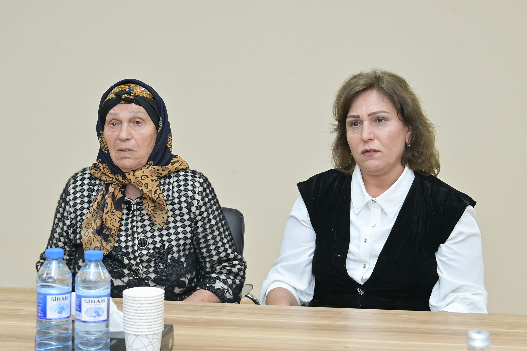 Elm və təhsil naziri Daşkəsəndə vətəndaşları qəbul edib