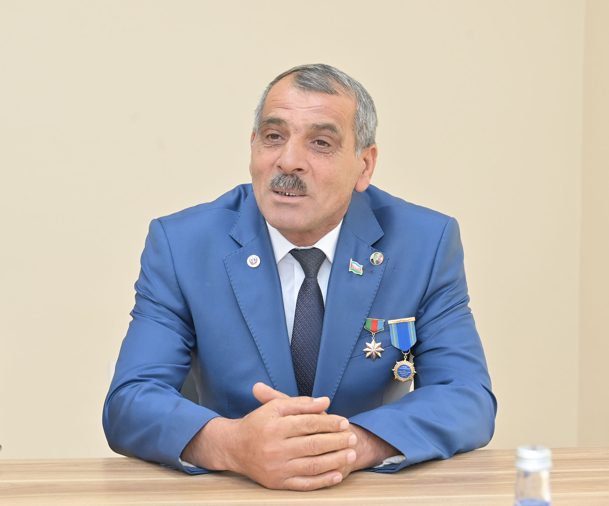 Elm və təhsil naziri Daşkəsəndə vətəndaşları qəbul edib