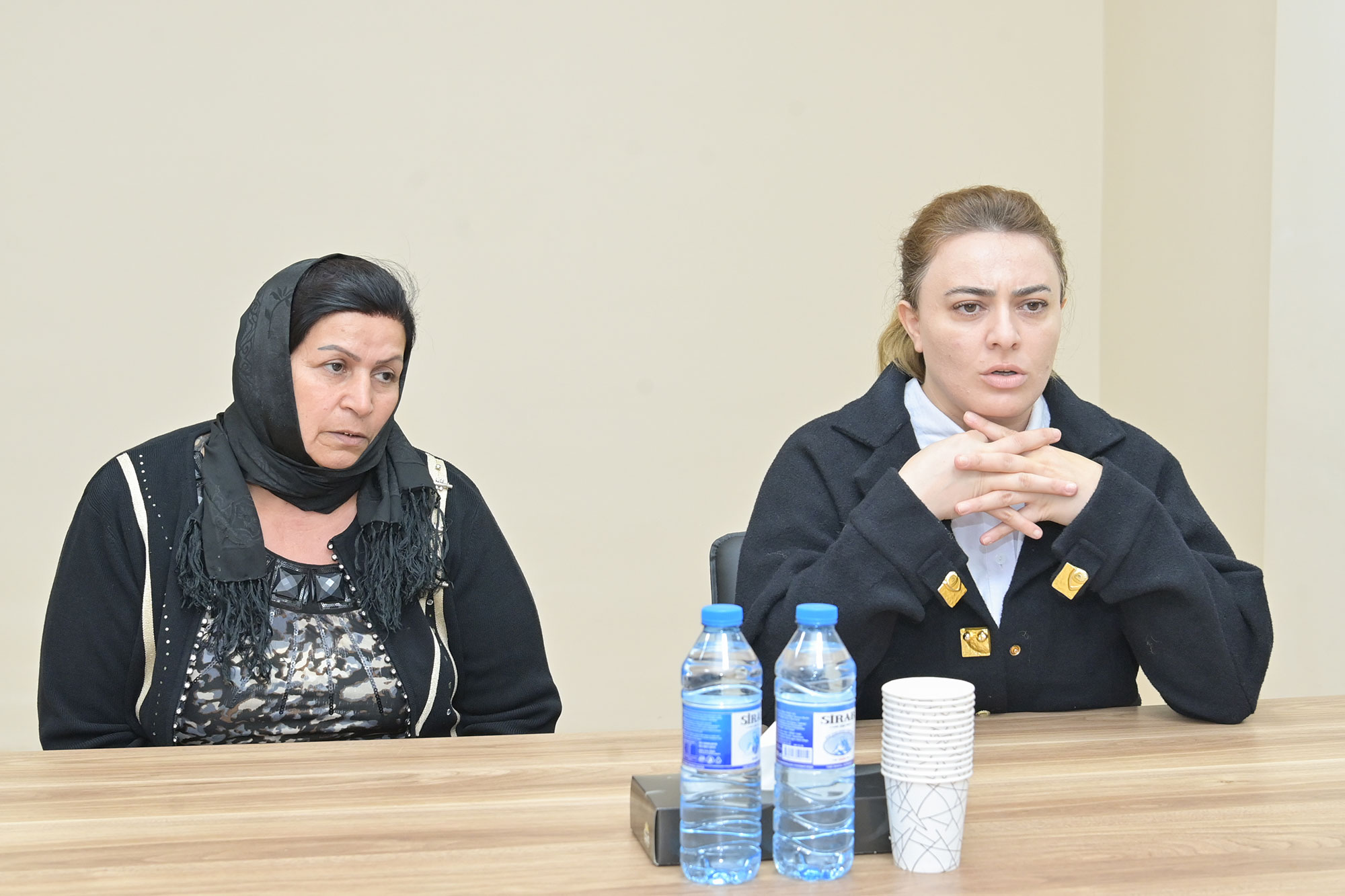 Elm və təhsil naziri Daşkəsəndə vətəndaşları qəbul edib