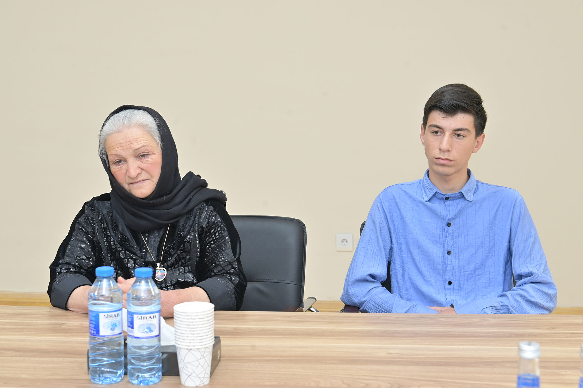 Elm və təhsil naziri Daşkəsəndə vətəndaşları qəbul edib