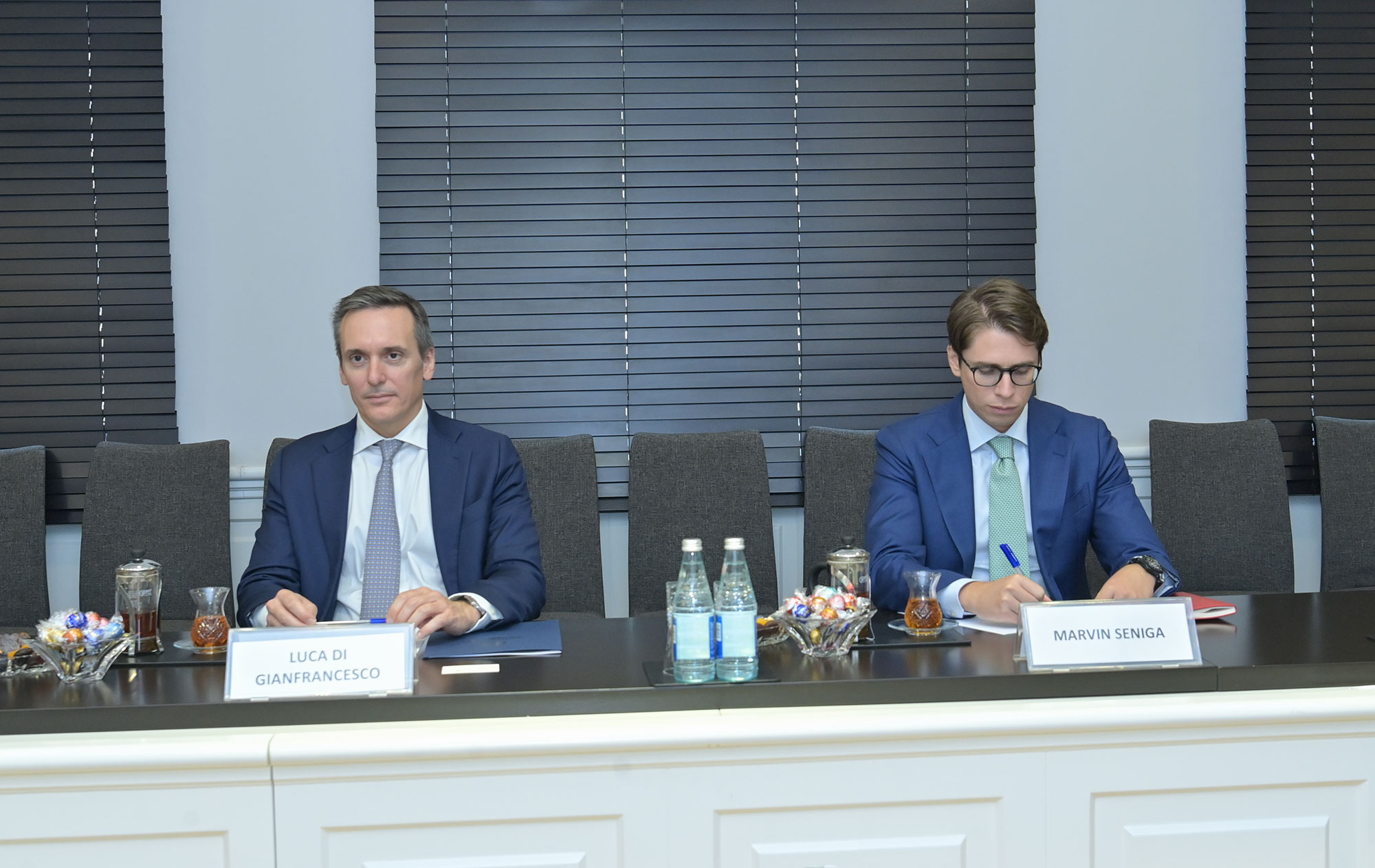 Elm və təhsil naziri İtaliyanın ölkəmizdəki səfiri ilə görüşüb