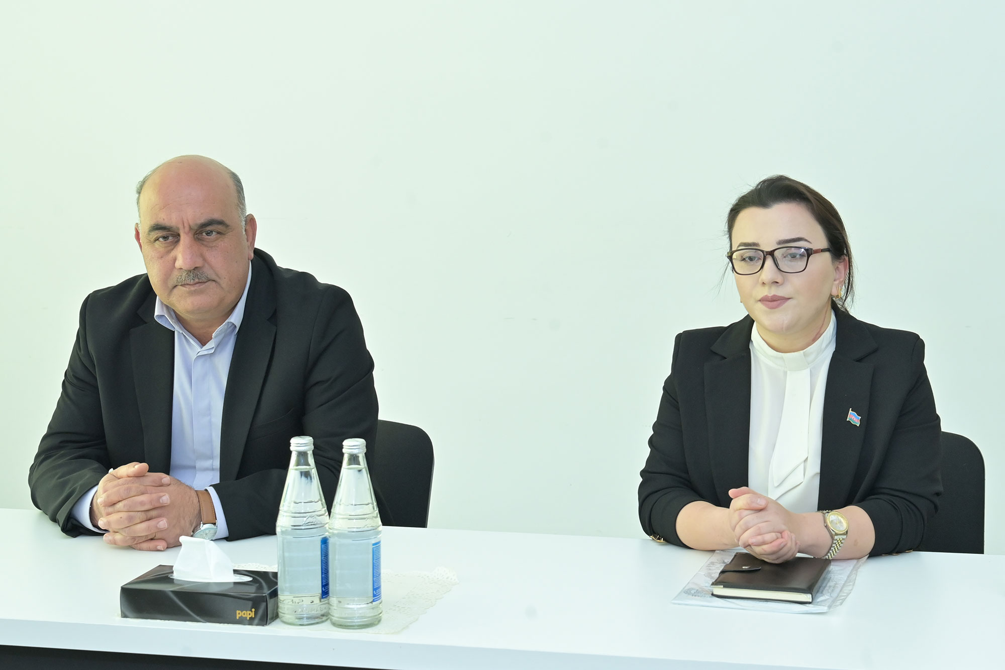 Elm və təhsil naziri Sabirabadda vətəndaşları qəbul edib