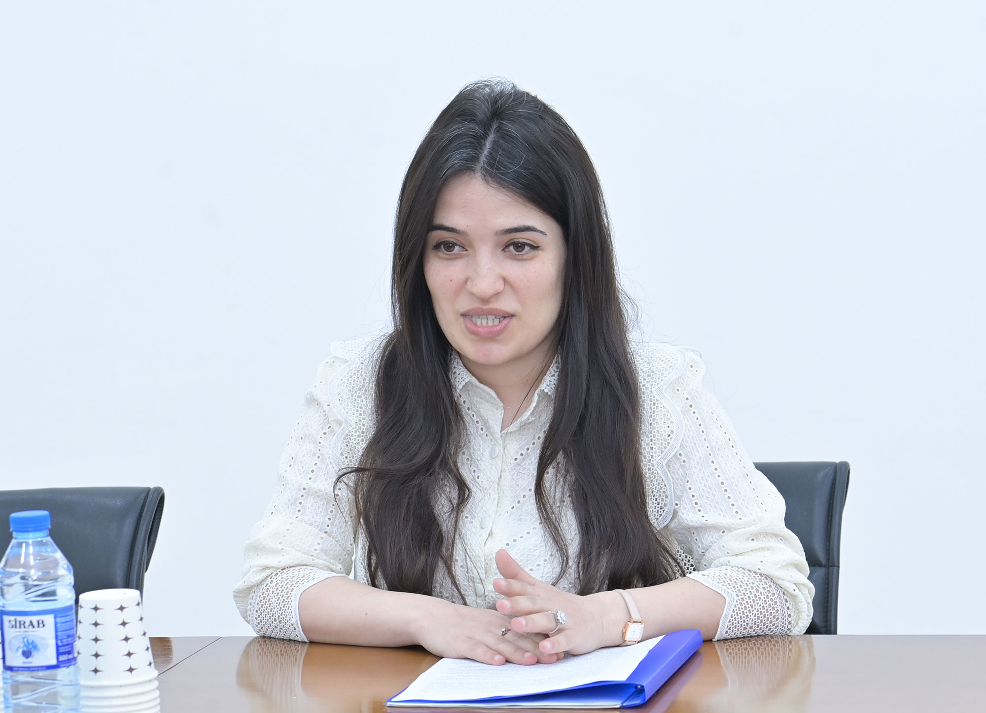 Elm və təhsil naziri Şabranda vətəndaşları qəbul edib