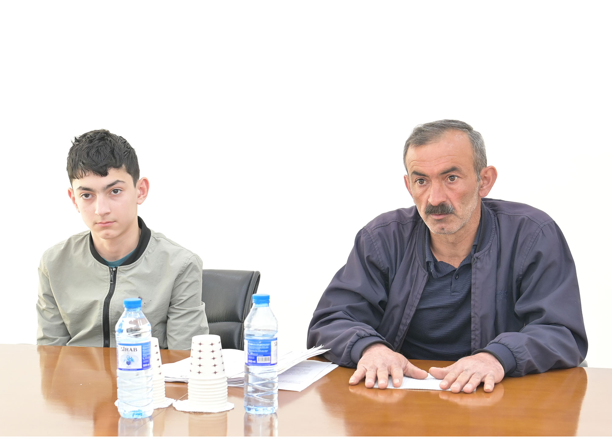 Elm və təhsil naziri Şabranda vətəndaşları qəbul edib