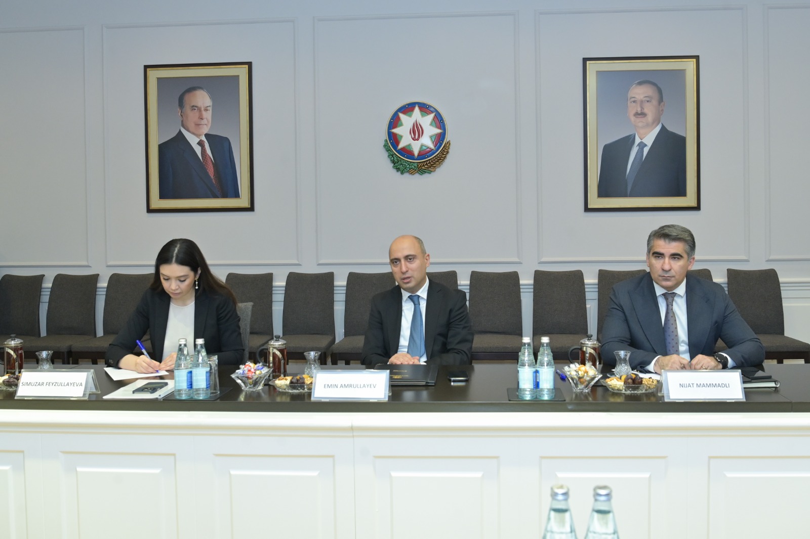 Elm və təhsil naziri Şimali Kiprin milli təhsil naziri ilə görüşüb