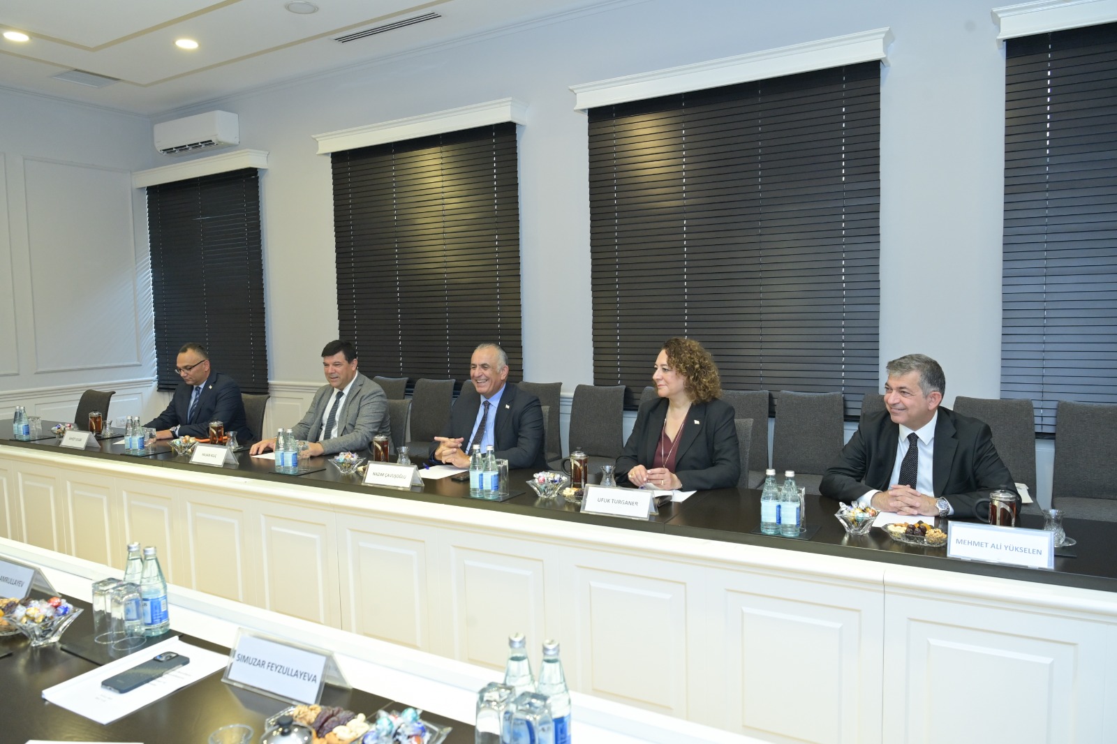 Elm və təhsil naziri Şimali Kiprin milli təhsil naziri ilə görüşüb