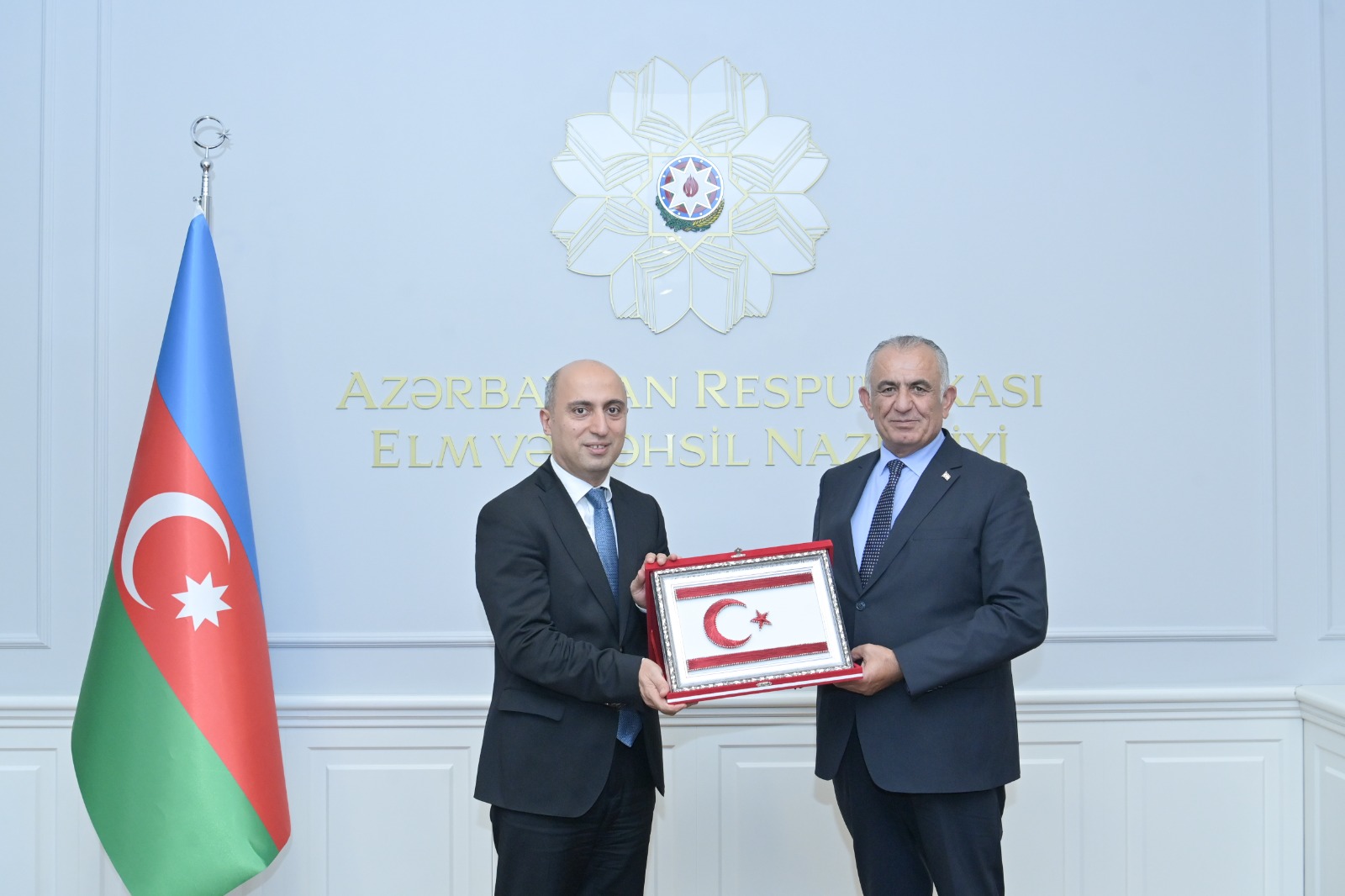 Elm və təhsil naziri Şimali Kiprin milli təhsil naziri ilə görüşüb